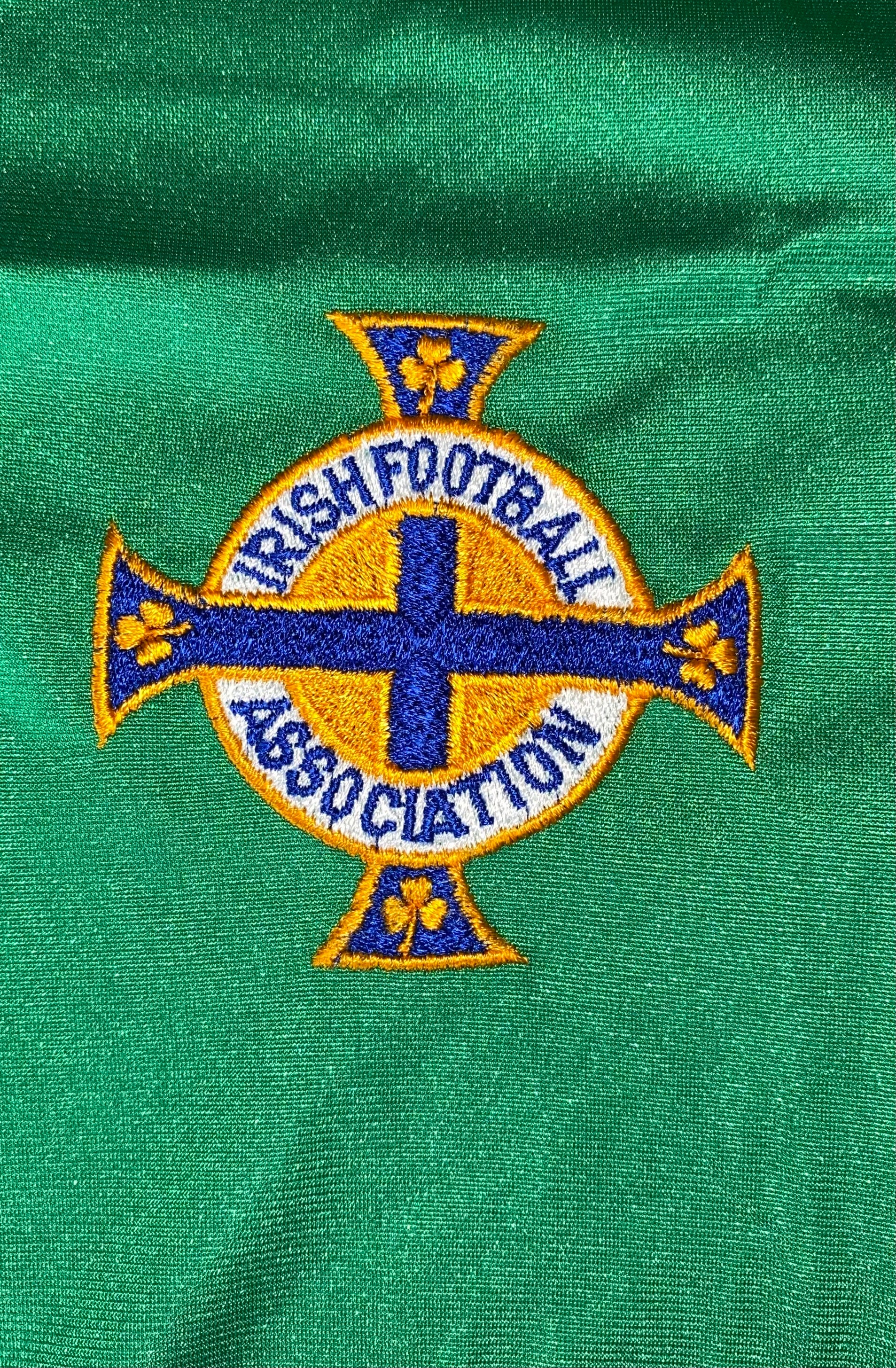 1978 NORTHERN IRELAND MATCH WORN SHIRT CHRIS MCGRATH V ENGLAND/SCOTLAND/WALES