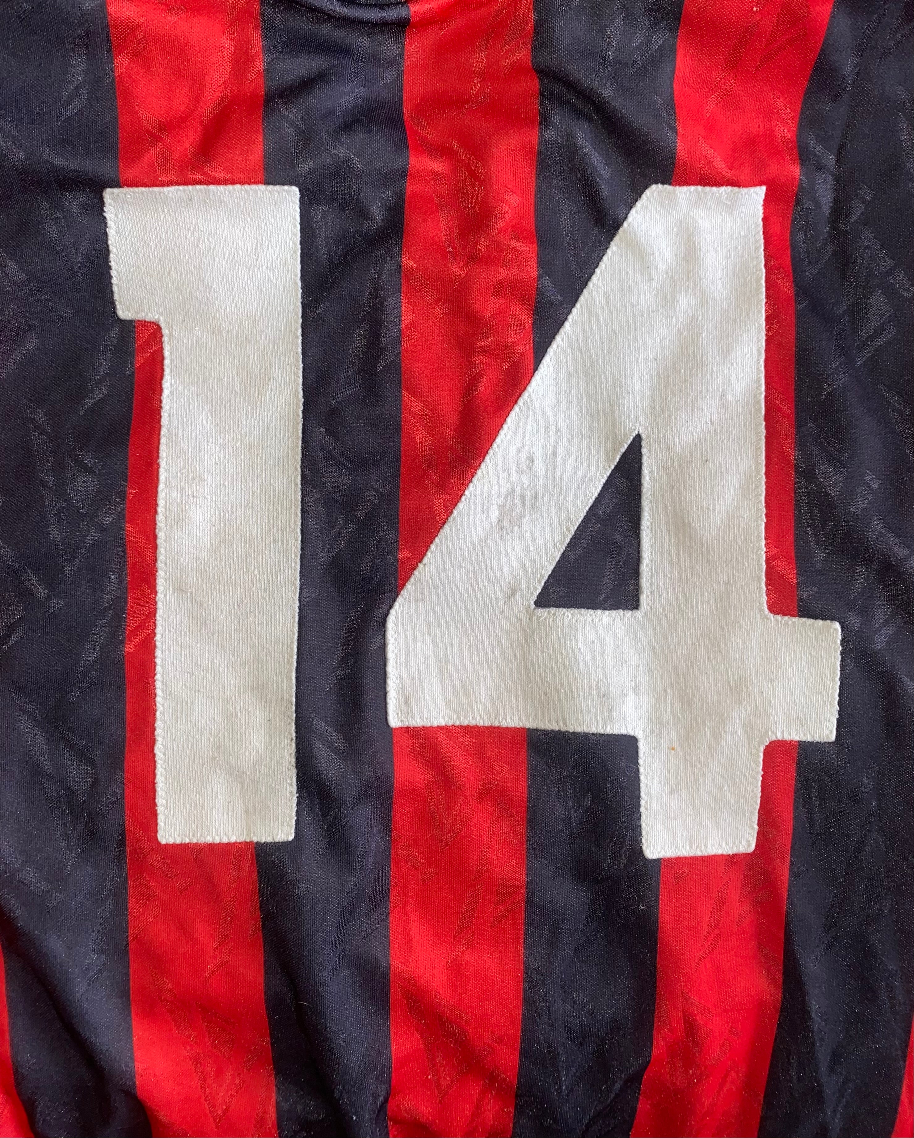 1992 BLACKBURN ROVERS MATCH WORN AWAY SHIRT #14