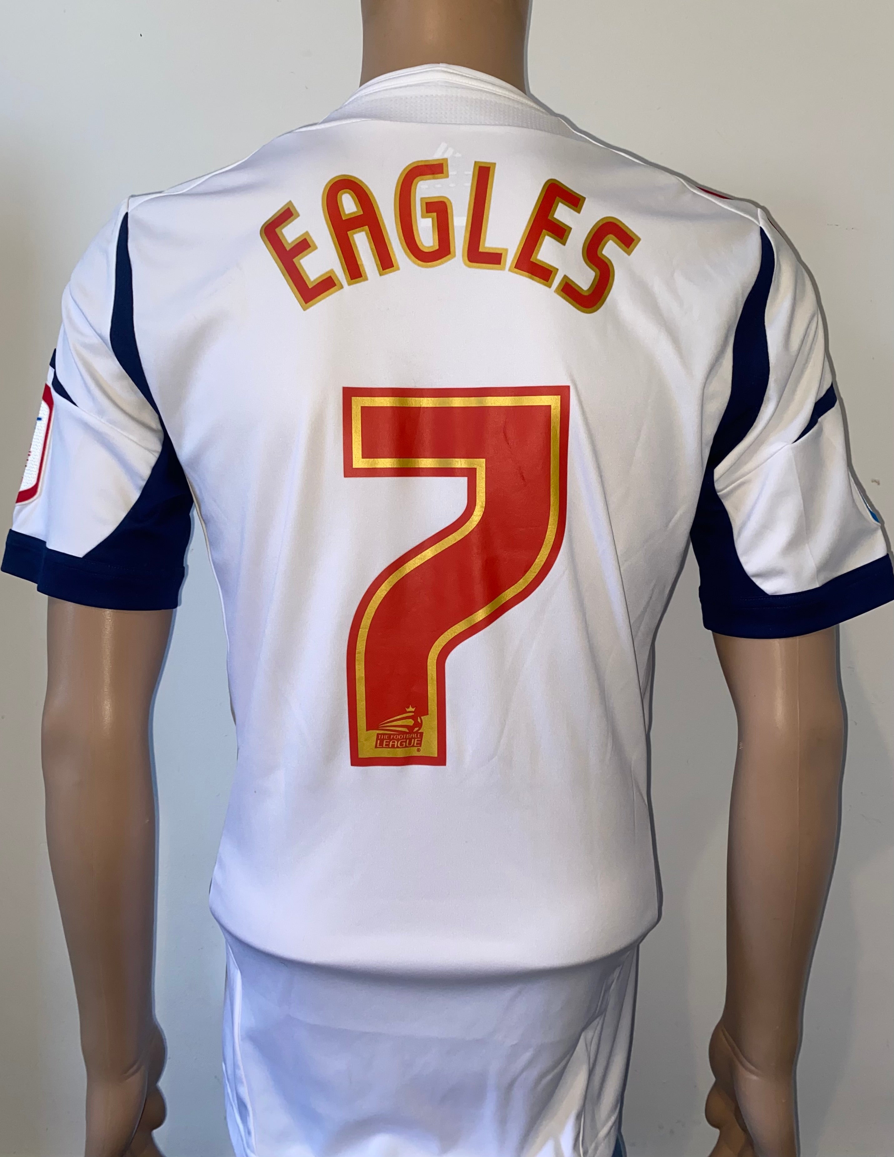 2012/13 BOLTON WANDERERS MATCH WORN HOME SHIRT (EAGLES #7 v BLACKPOOL)