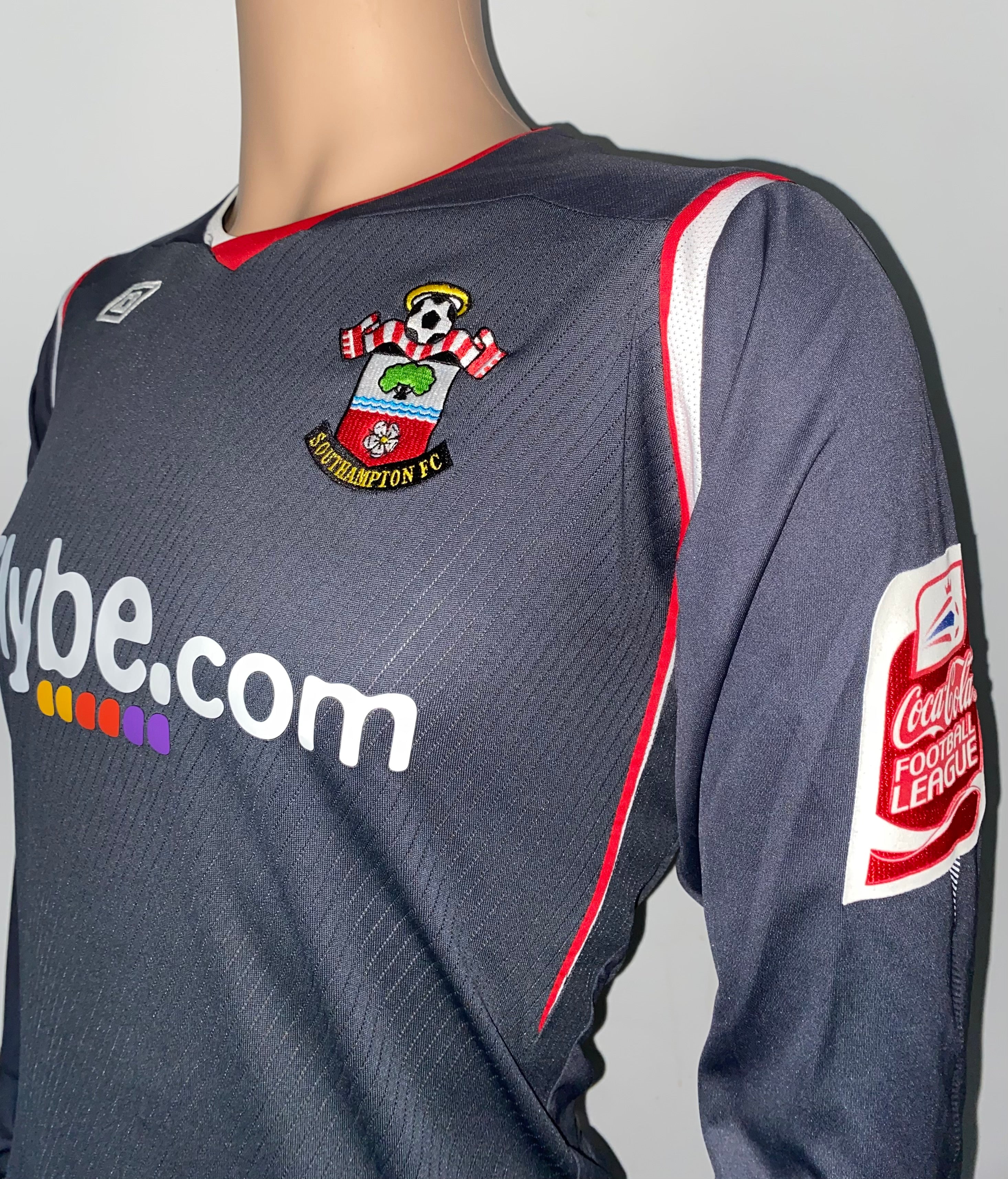 2009 MATCH WORN SOUTHAMPTON AWAY SHIRT (SURMAN #11)