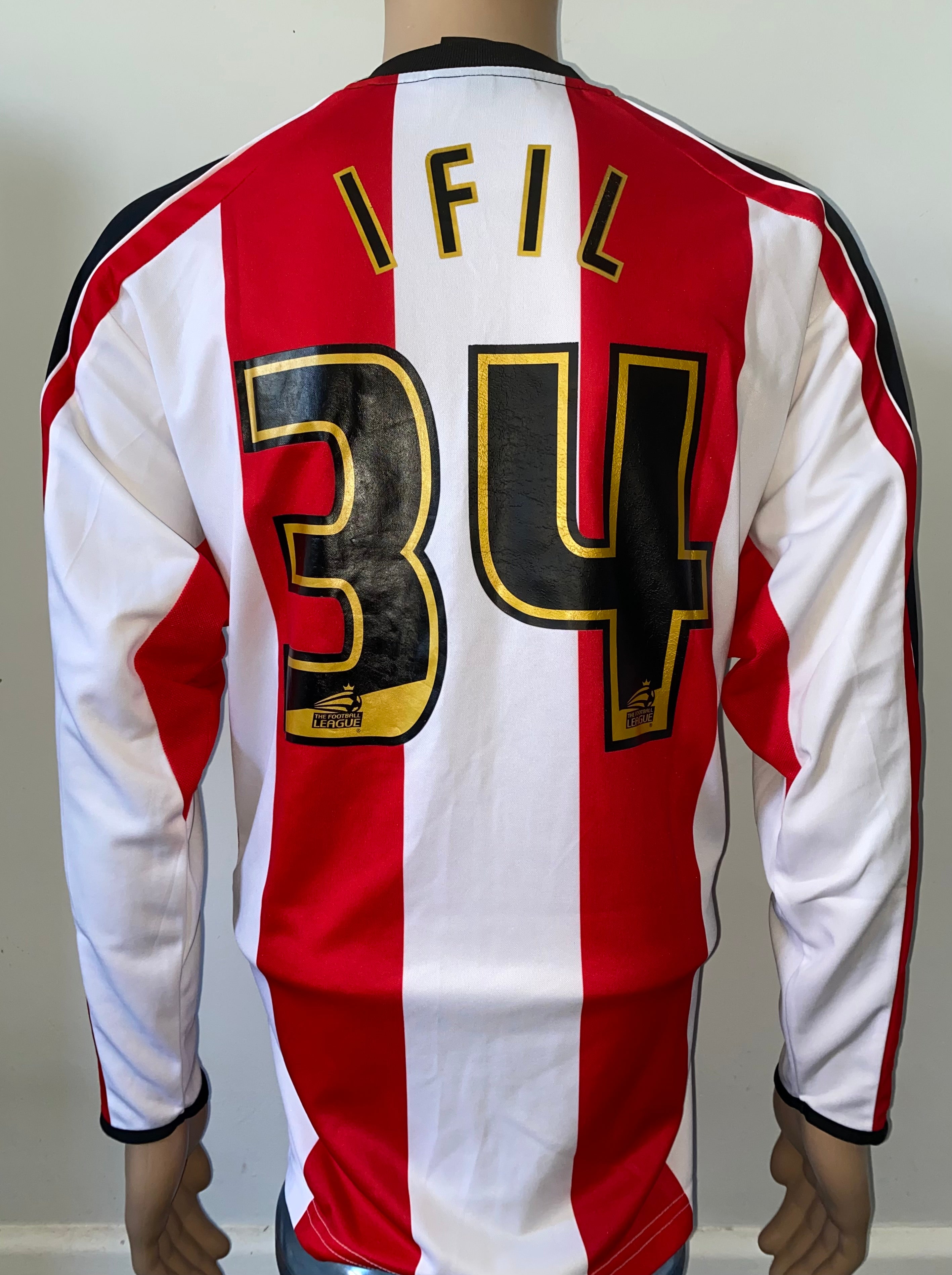 2006/07 SOUTHAMPTON MATCH WORN HOME SHIRT (IFIL #34)