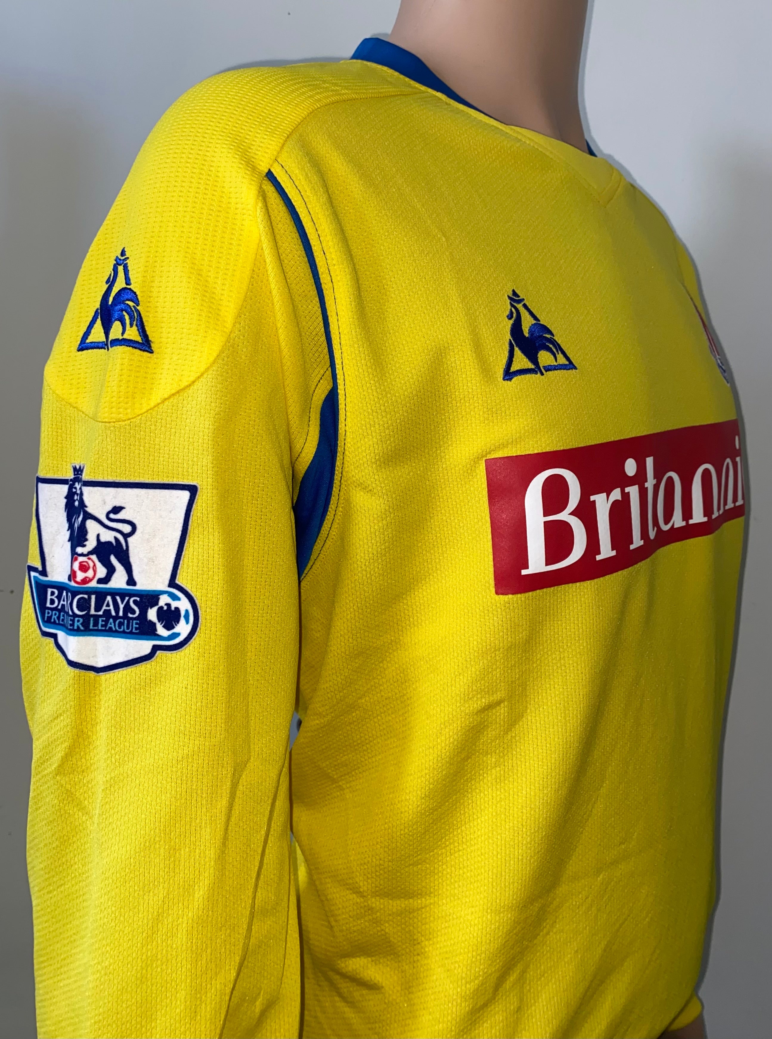 2008/09 STOKE CITY MATCH WORN AWAY SHIRT (SONKO #33)