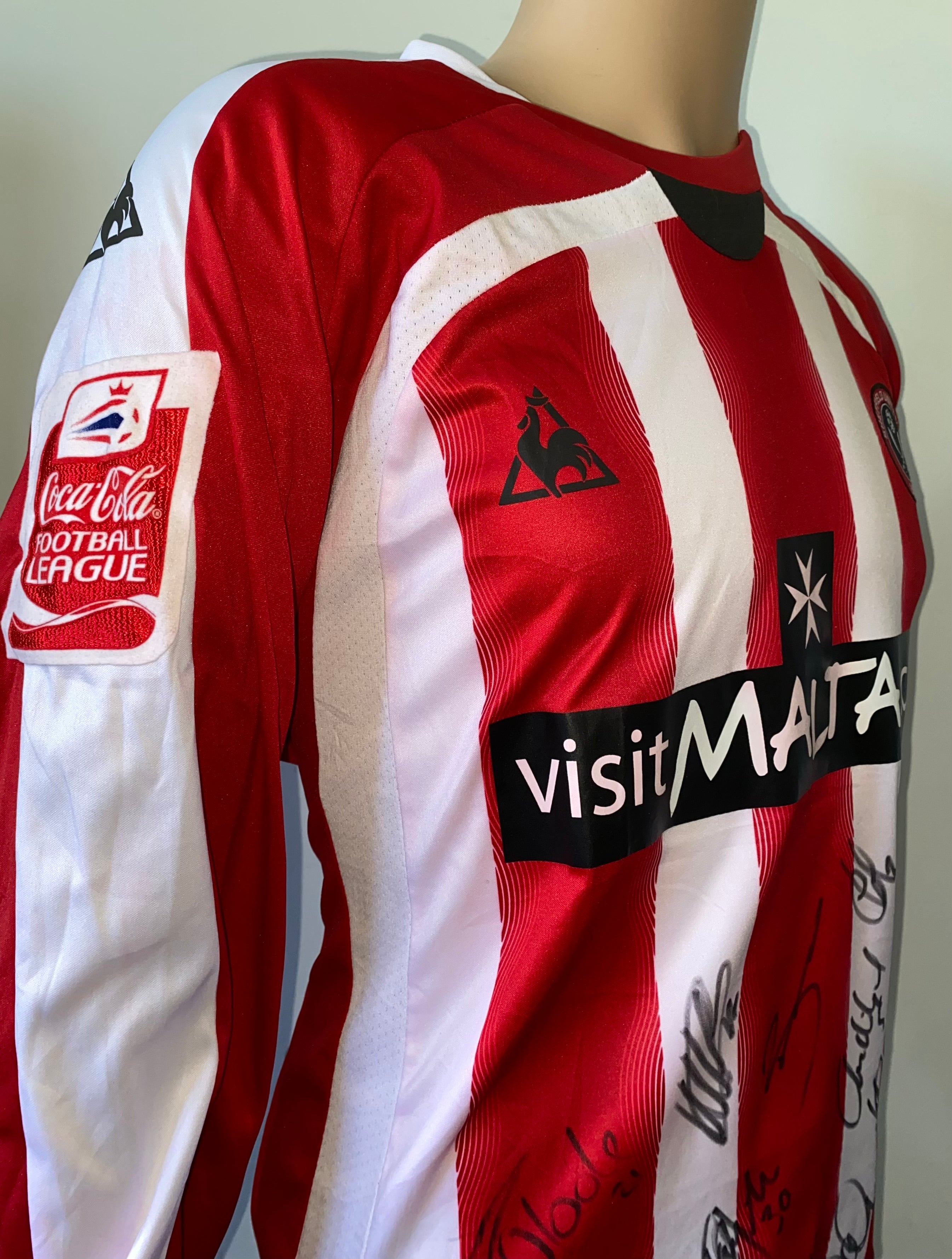 2008/09 SHEFFIELD UNITED MATCH WORN SHIRT (SPRING #25)