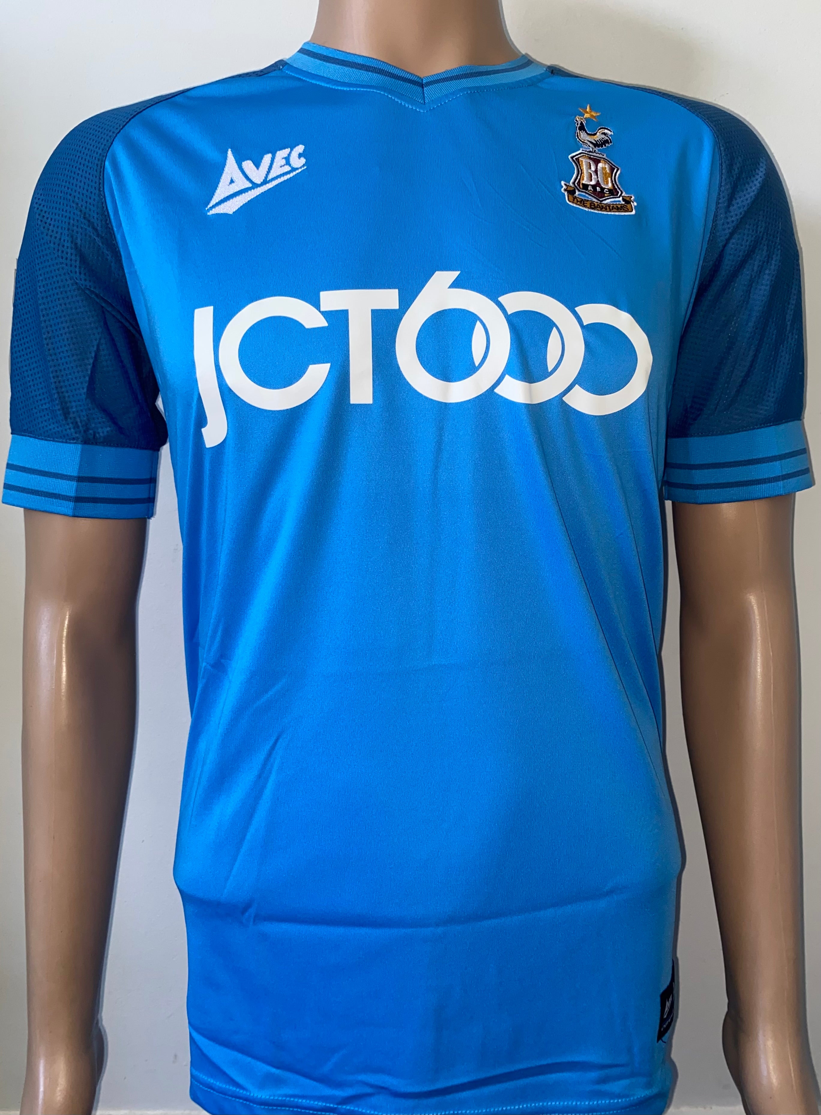2018/19 BRADFORD CITY MATCH ISSUE AWAY SHIRT (GOLDTHROP #37)