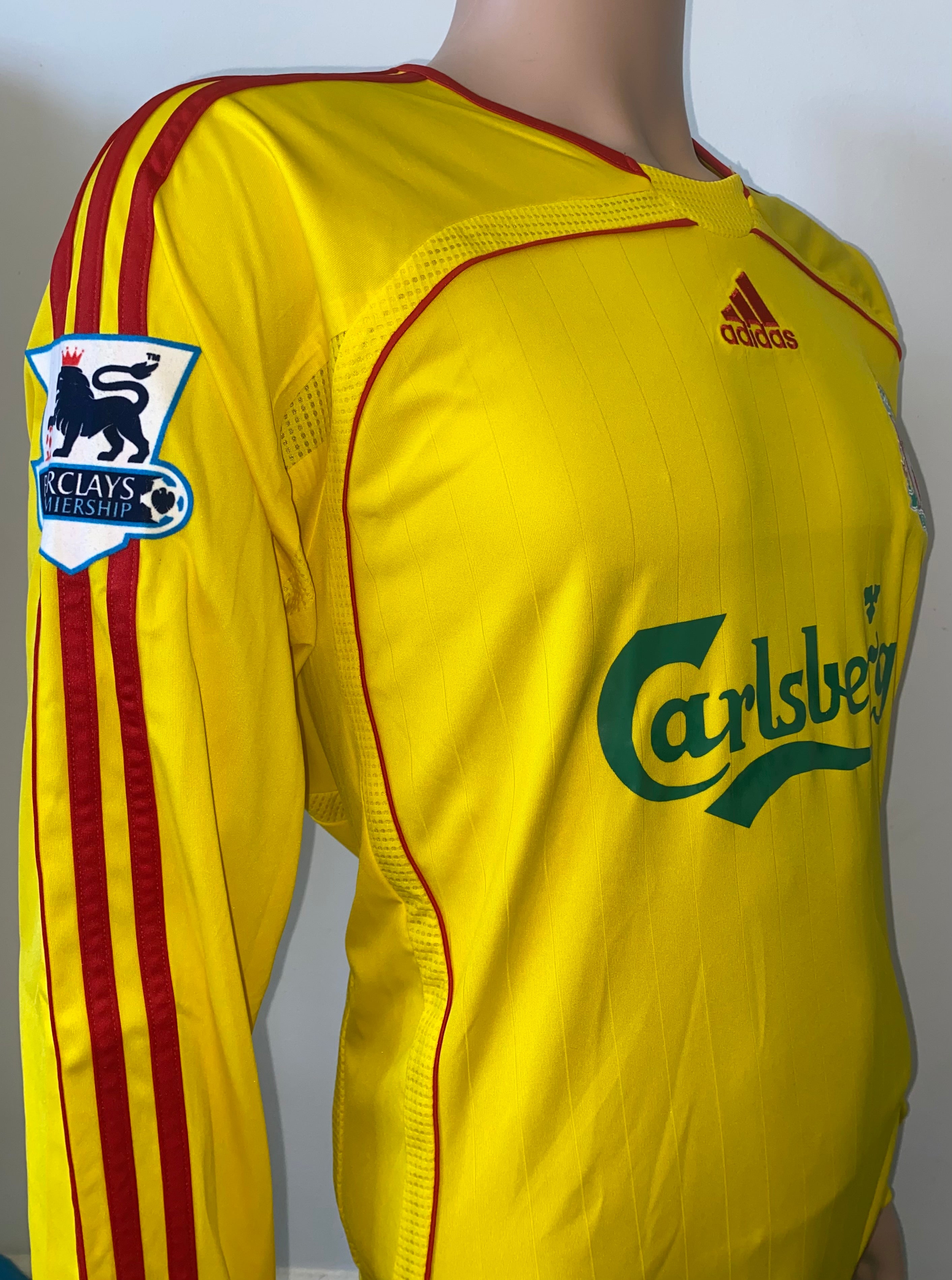 2006/07 LIVERPOOL MATCH ISSUE AWAY SHIRT (KEWELL #7)