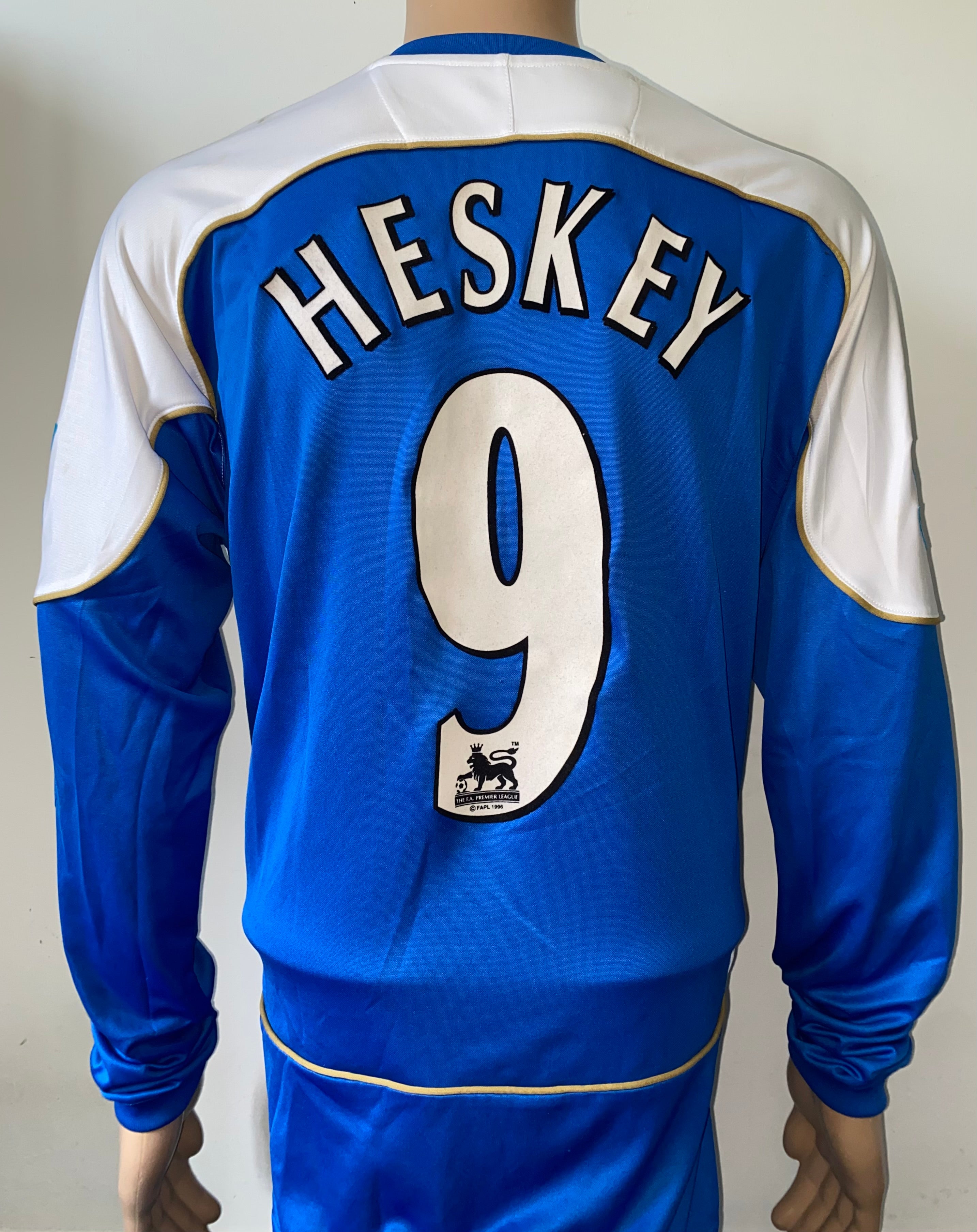 2006/07 WIGAN ATHLETIC MATCH WORN SHIRT (HESKEY #9 V BOLTON)