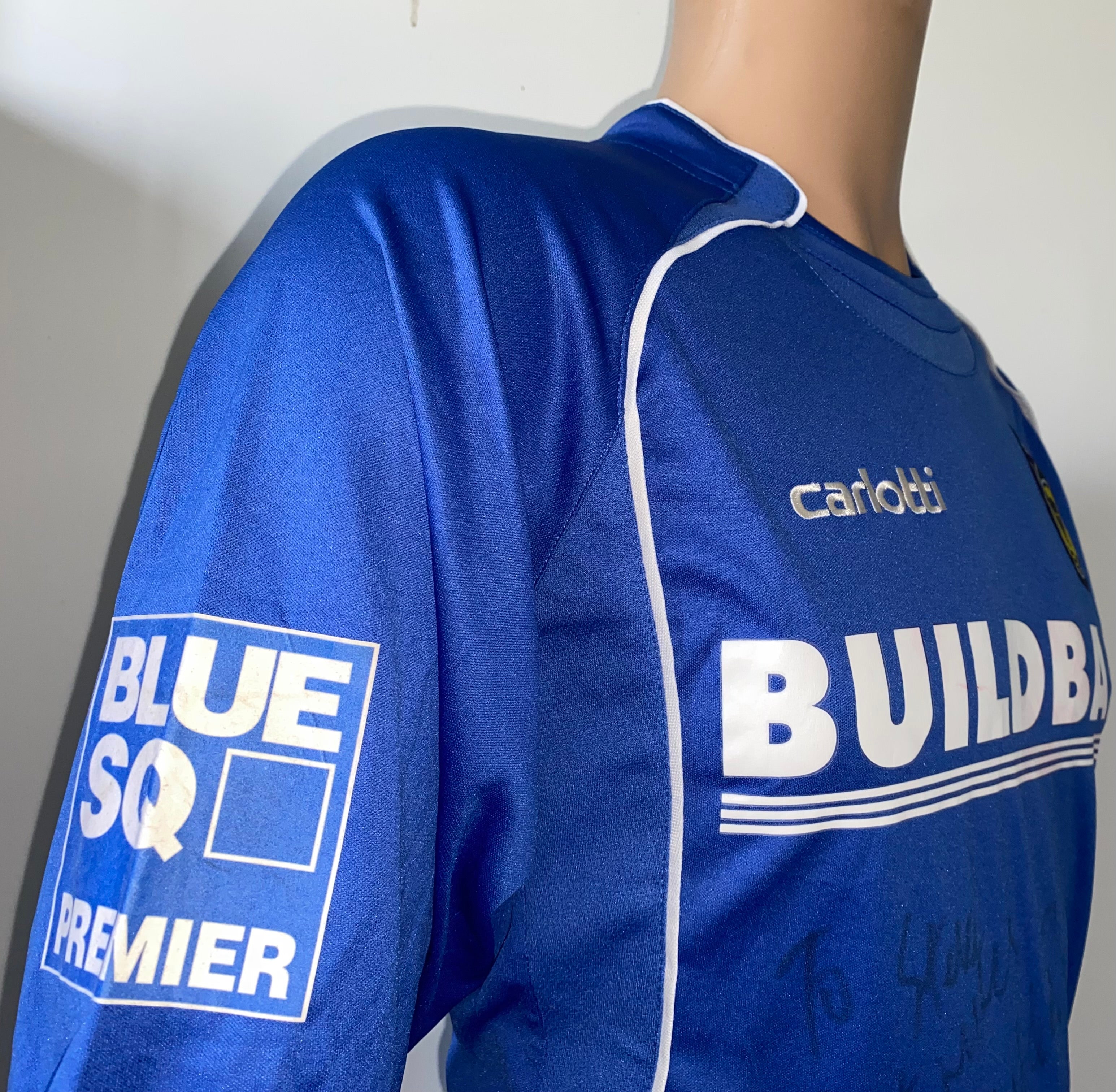 2008/09 OXFORD UNITED MATCH WORN AWAY SHIRT (EVANS #29)