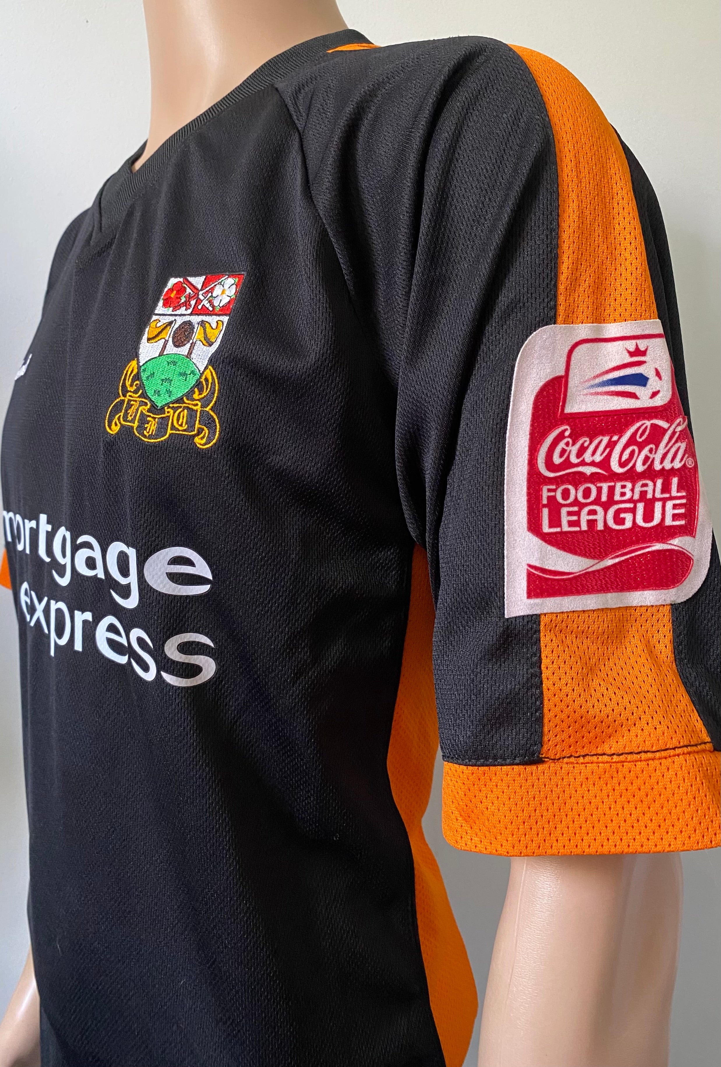 2008/09 BARNET MATCH WORN HOME SHIRT (ST AIMIE #14)