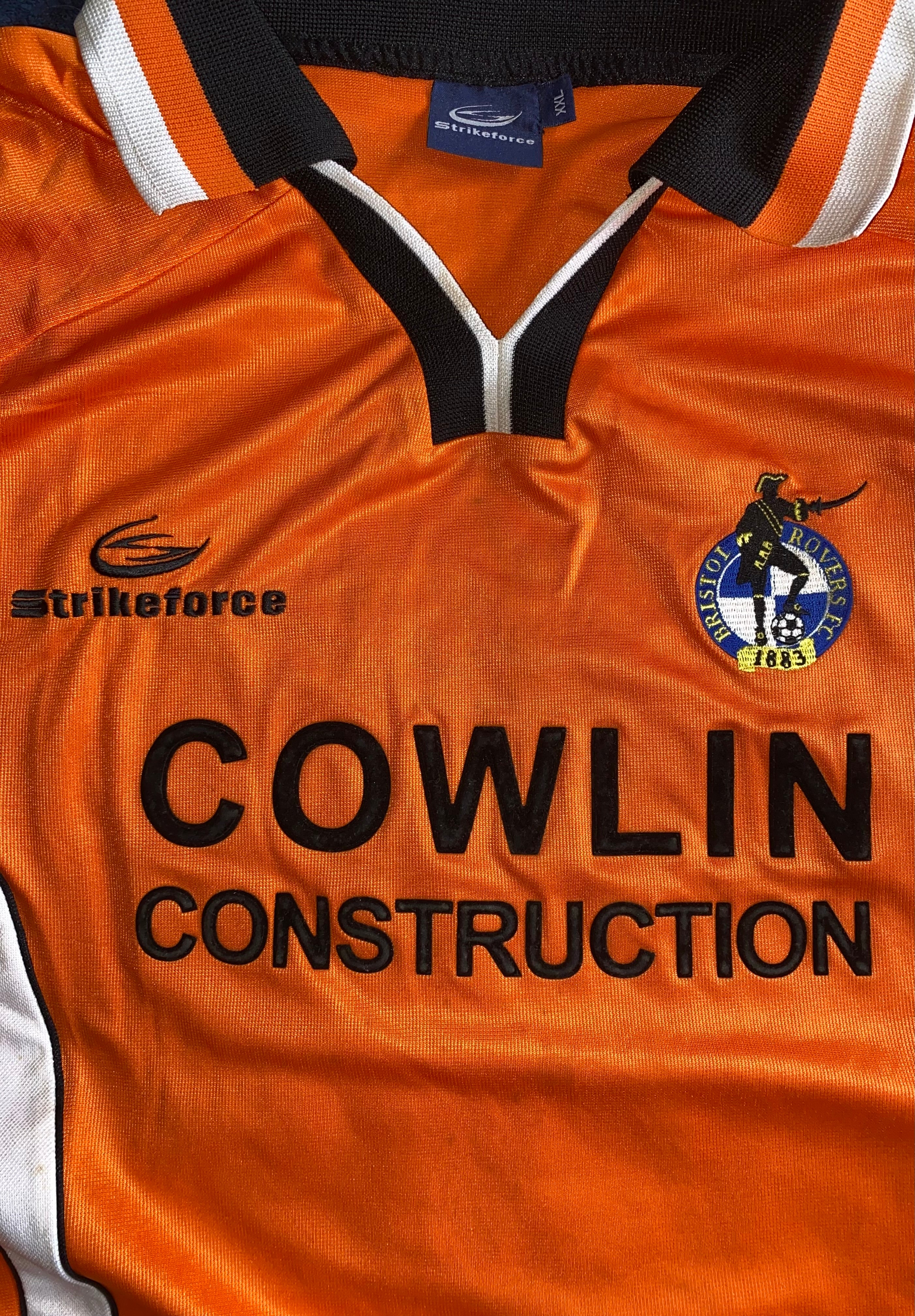 2002/03 BRISTOL ROVERS MATCH WORN AWAY SHIRT (GILROY #19)