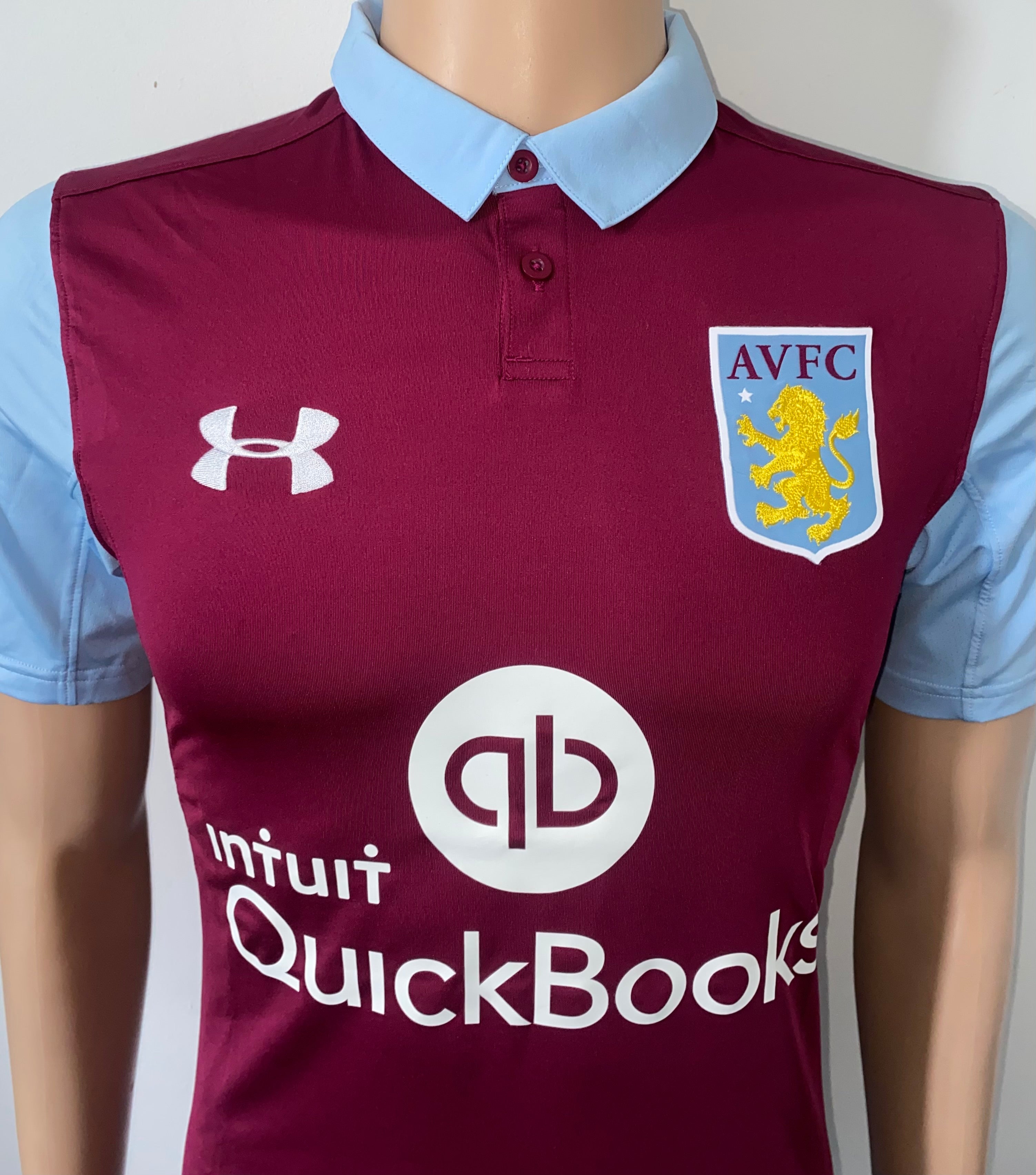 2016/17 ASTON VILLA MATCH ISSUE HOME SHIRT (BENNETT #3)