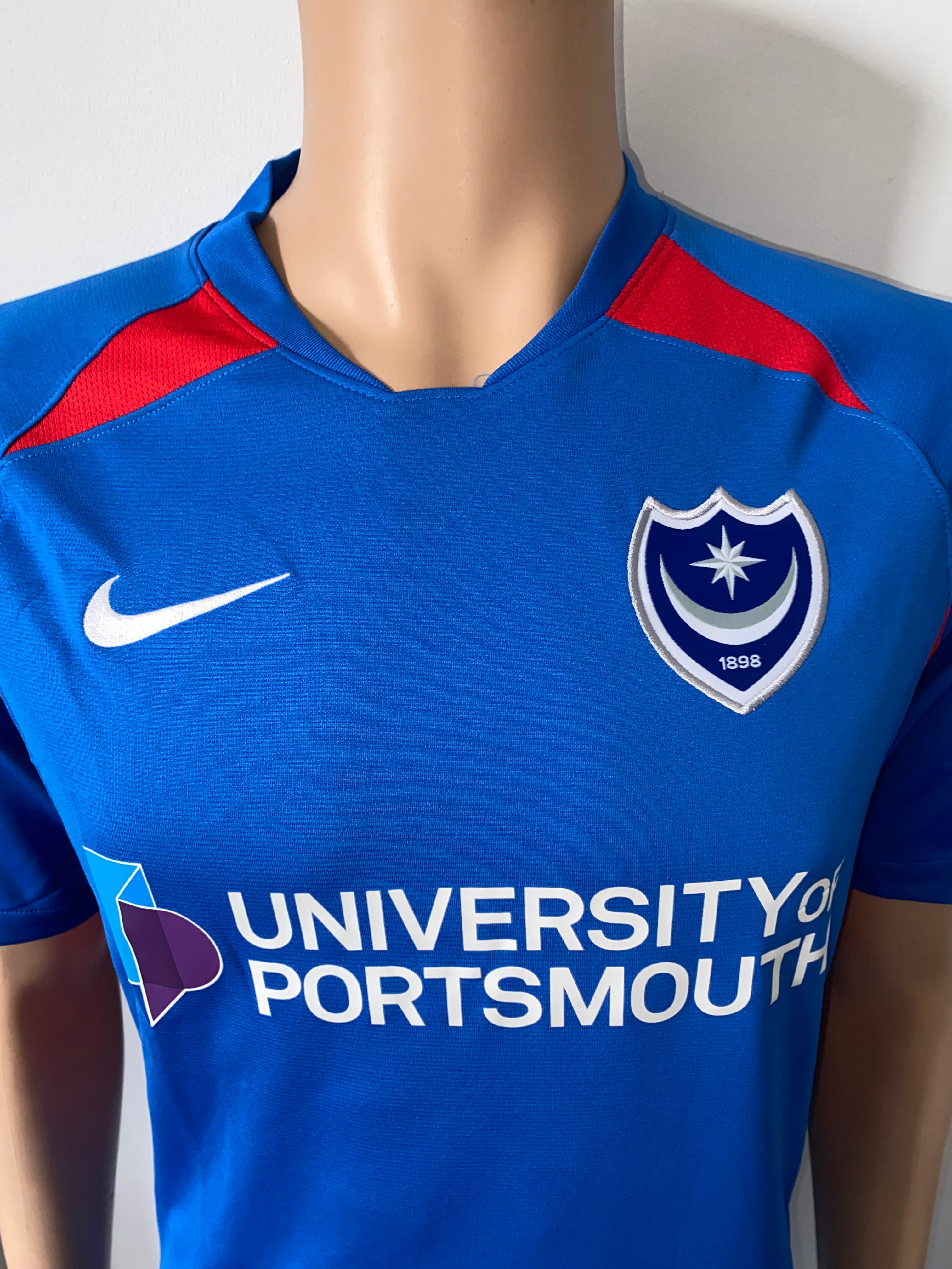 2019/20 PORTSMOUTH MATCH WORN HOME SHIRT (CASEY #31 carabao cup)