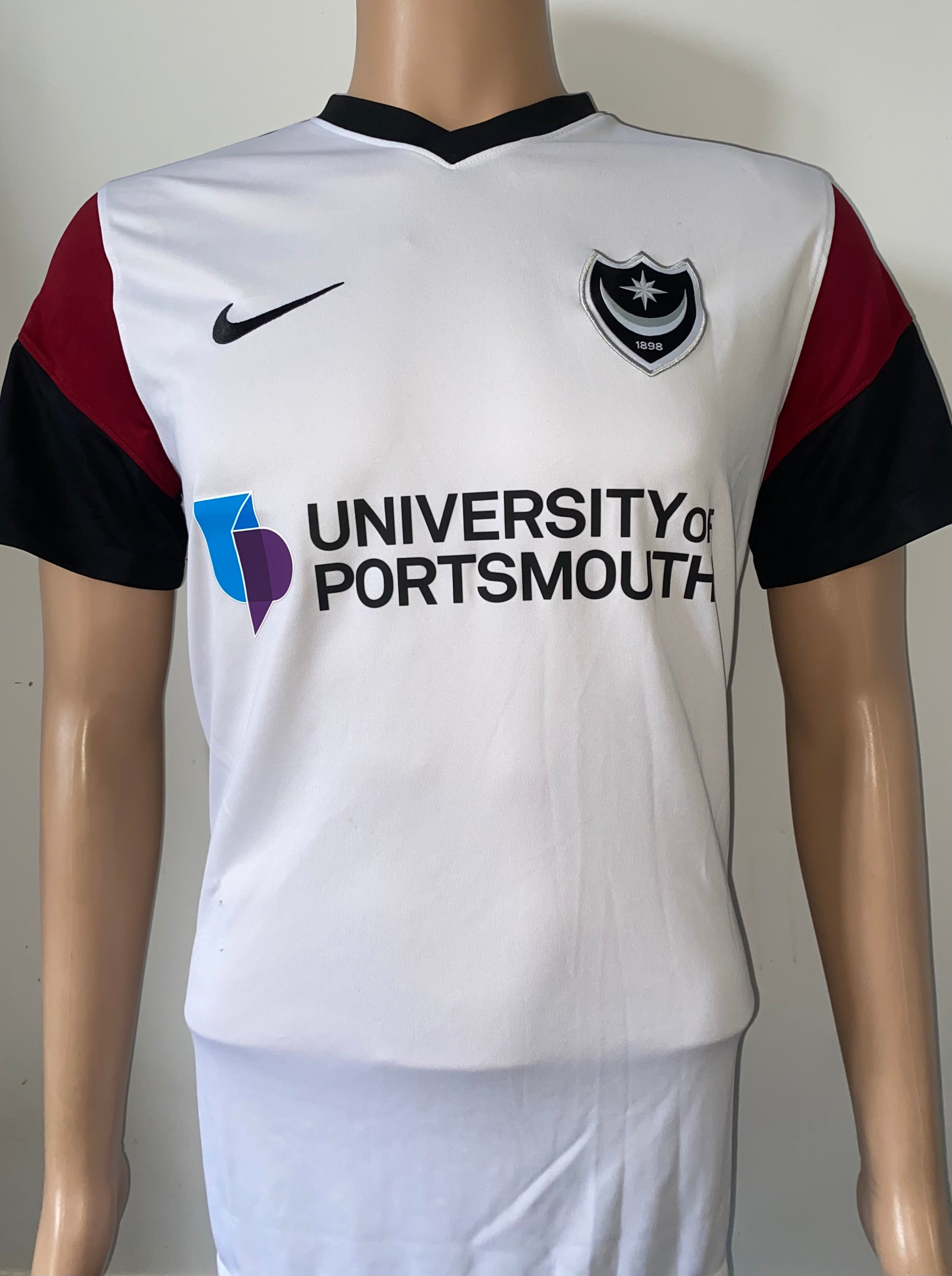 2021/22 PORTSMOUTH MATCH WORN AWAY SHIRT (DOWNING #26)