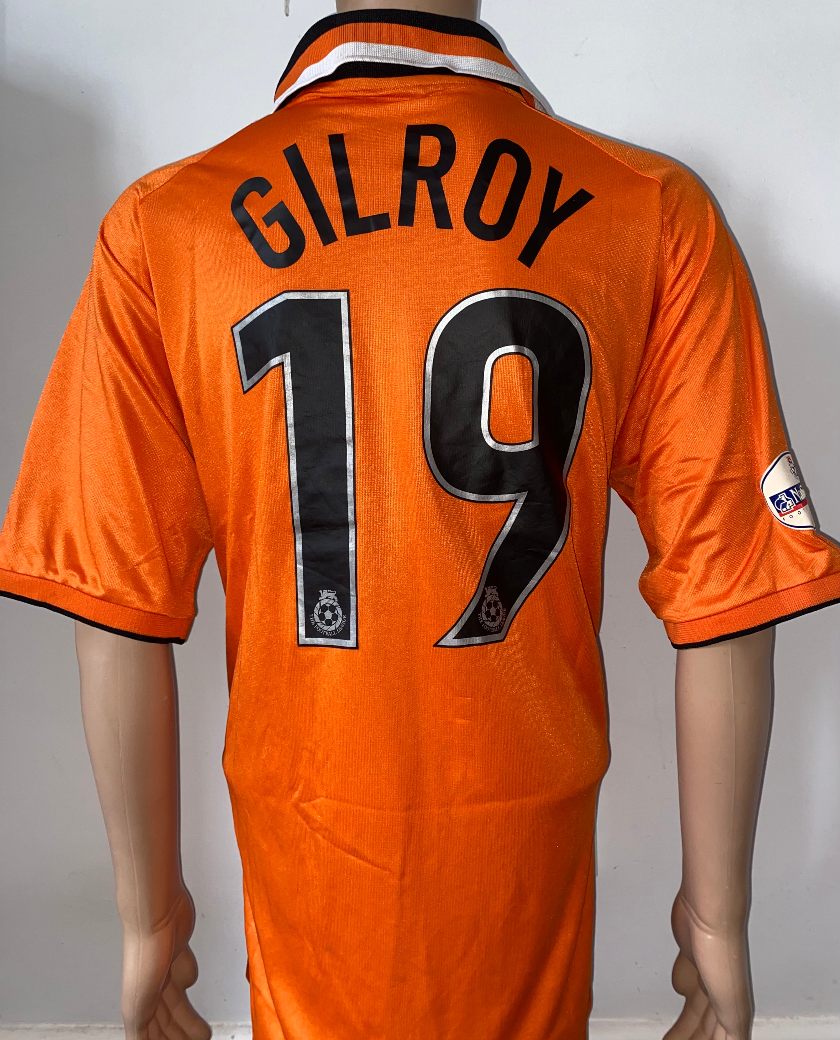 2002/03 BRISTOL ROVERS MATCH WORN AWAY SHIRT (GILROY #19)