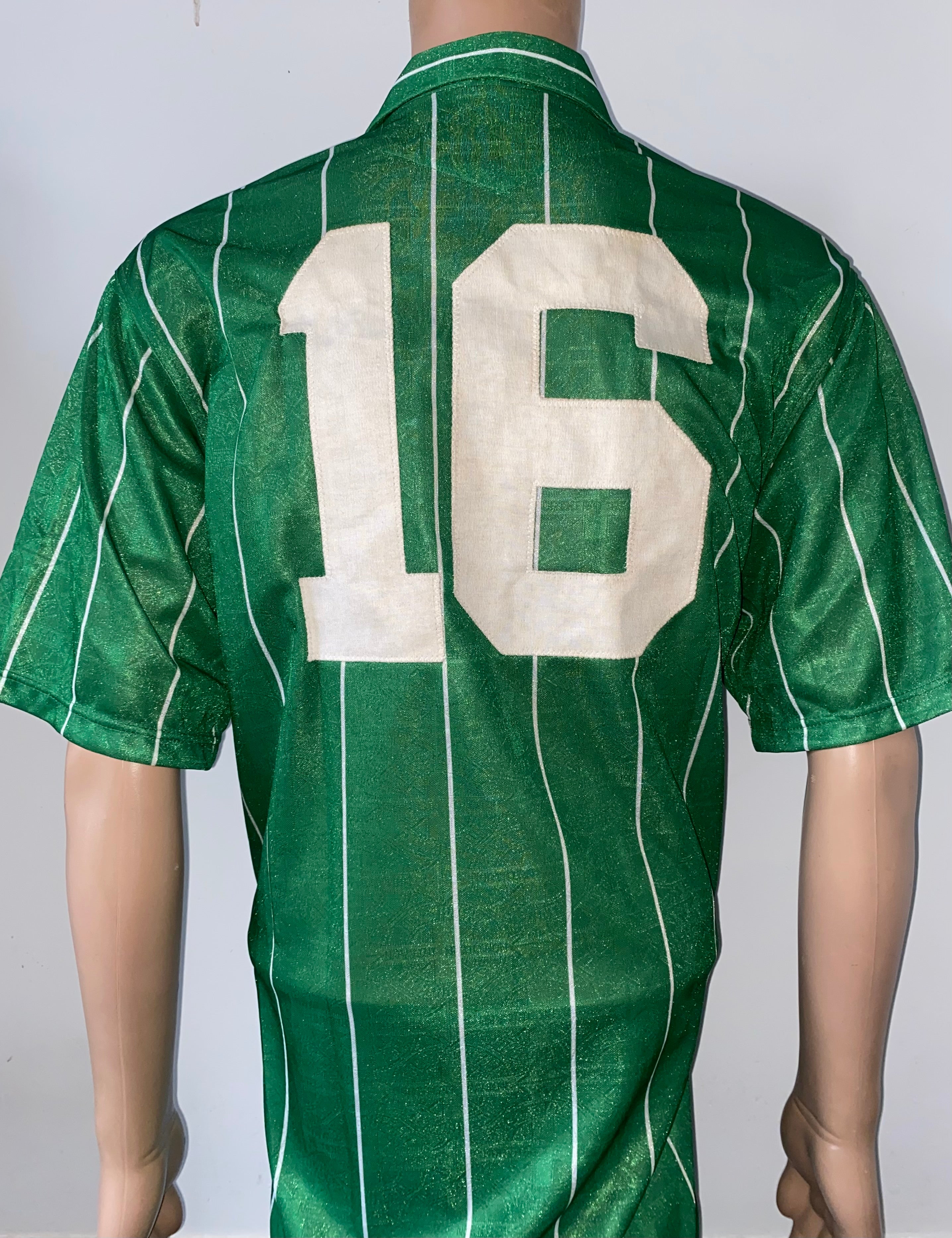 1993 NORTHERN IRELAND MATCH WORN HOME SHIRT (MCGIBBON #16)
