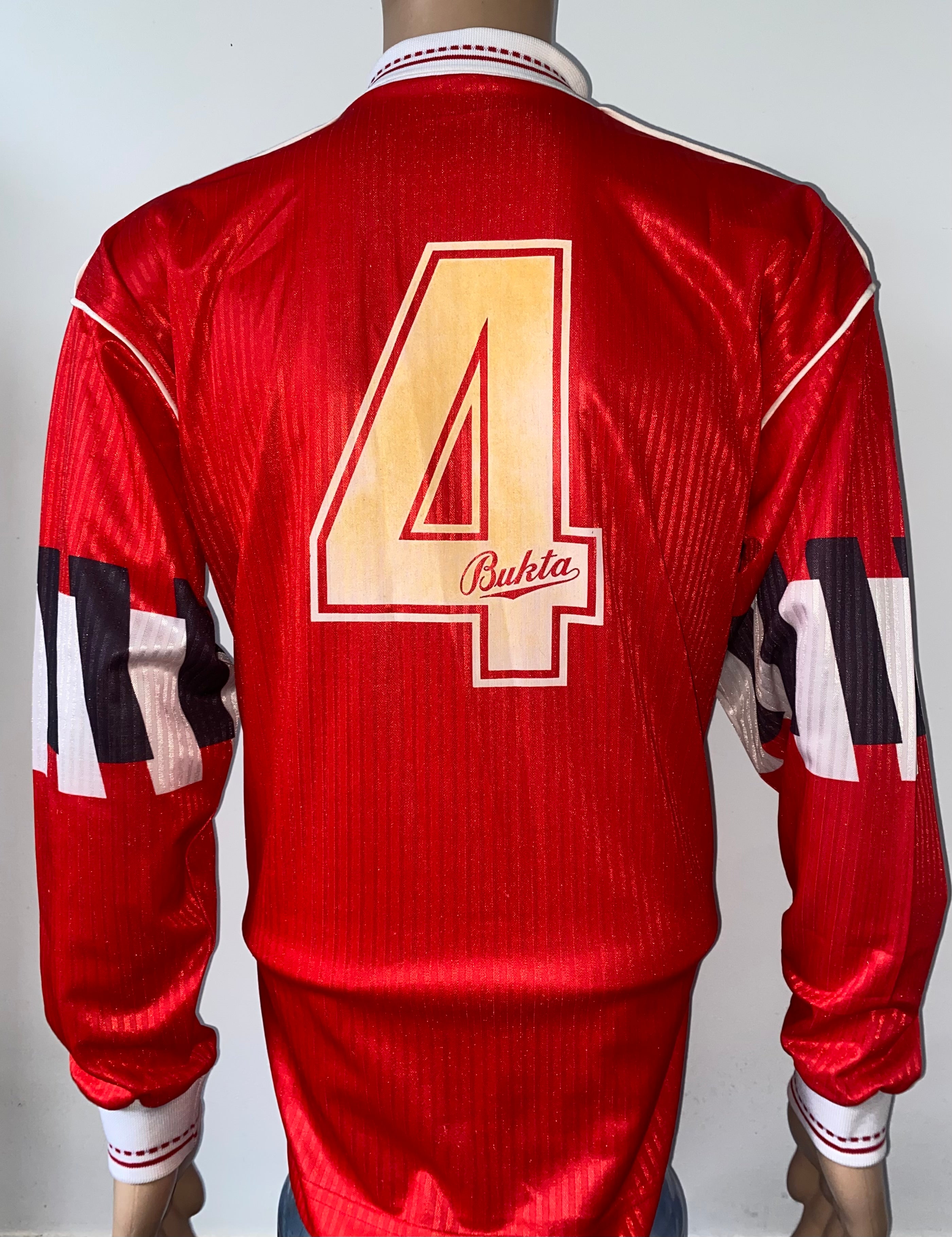 1991/92 LEYTON ORIENT MATCH ISSUE BUKTA HOME SHIRT #4