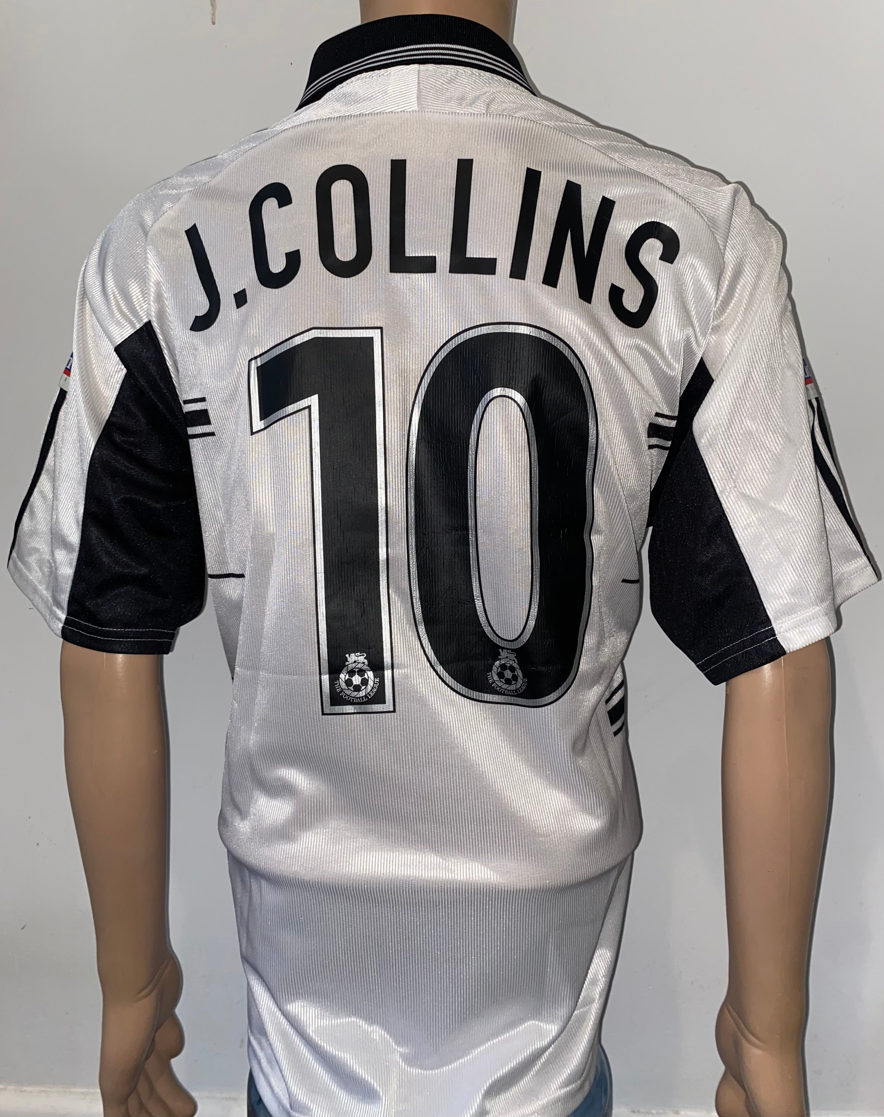 2000/01 FULHAM MATCH WORN ADIDAS HOME SHIRT (COLLINS 10)
