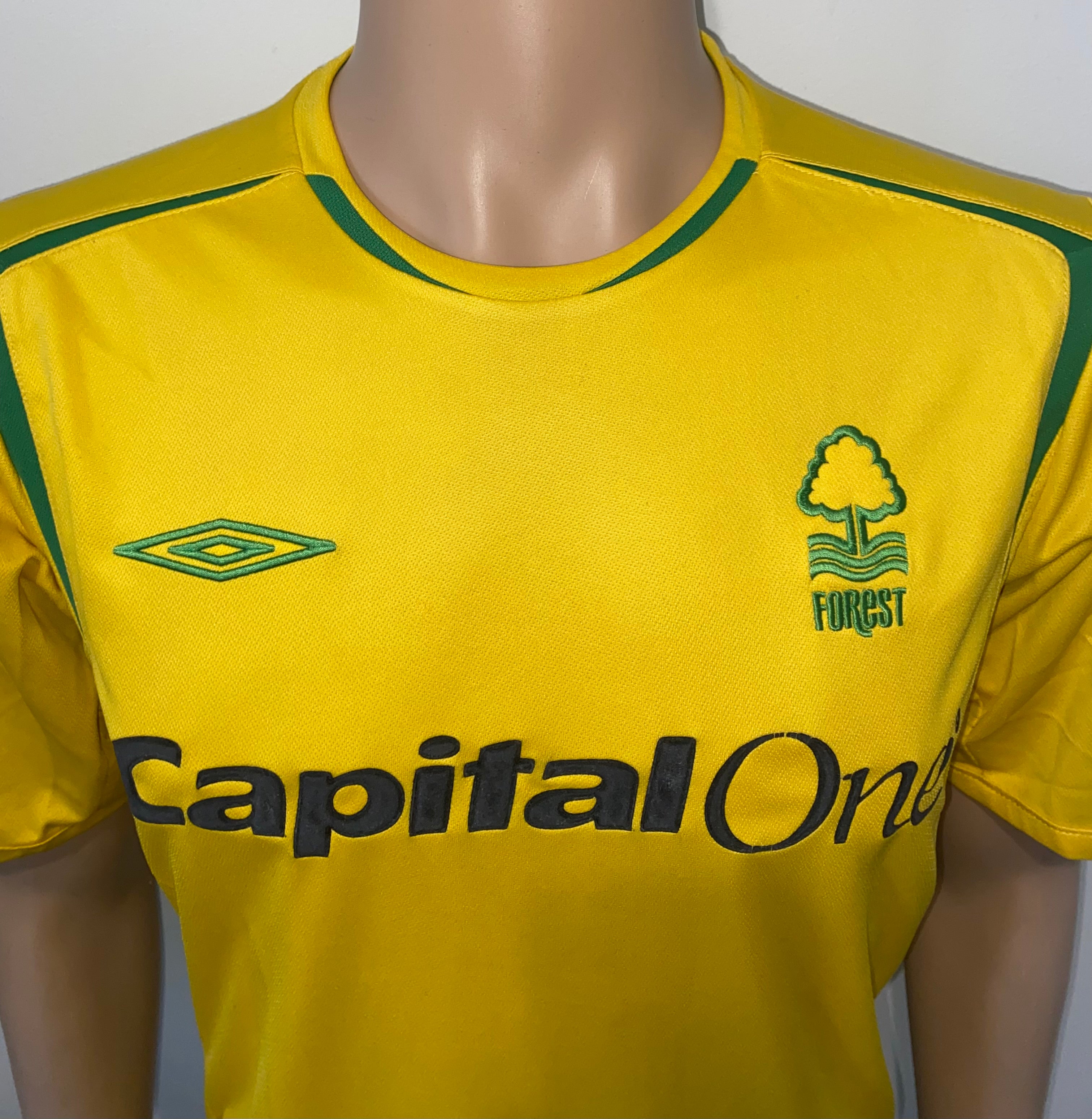 2006/07 NOTTINGHAM FOREST MATCH WORN 3RD SHIRT (CLINGAN #40)