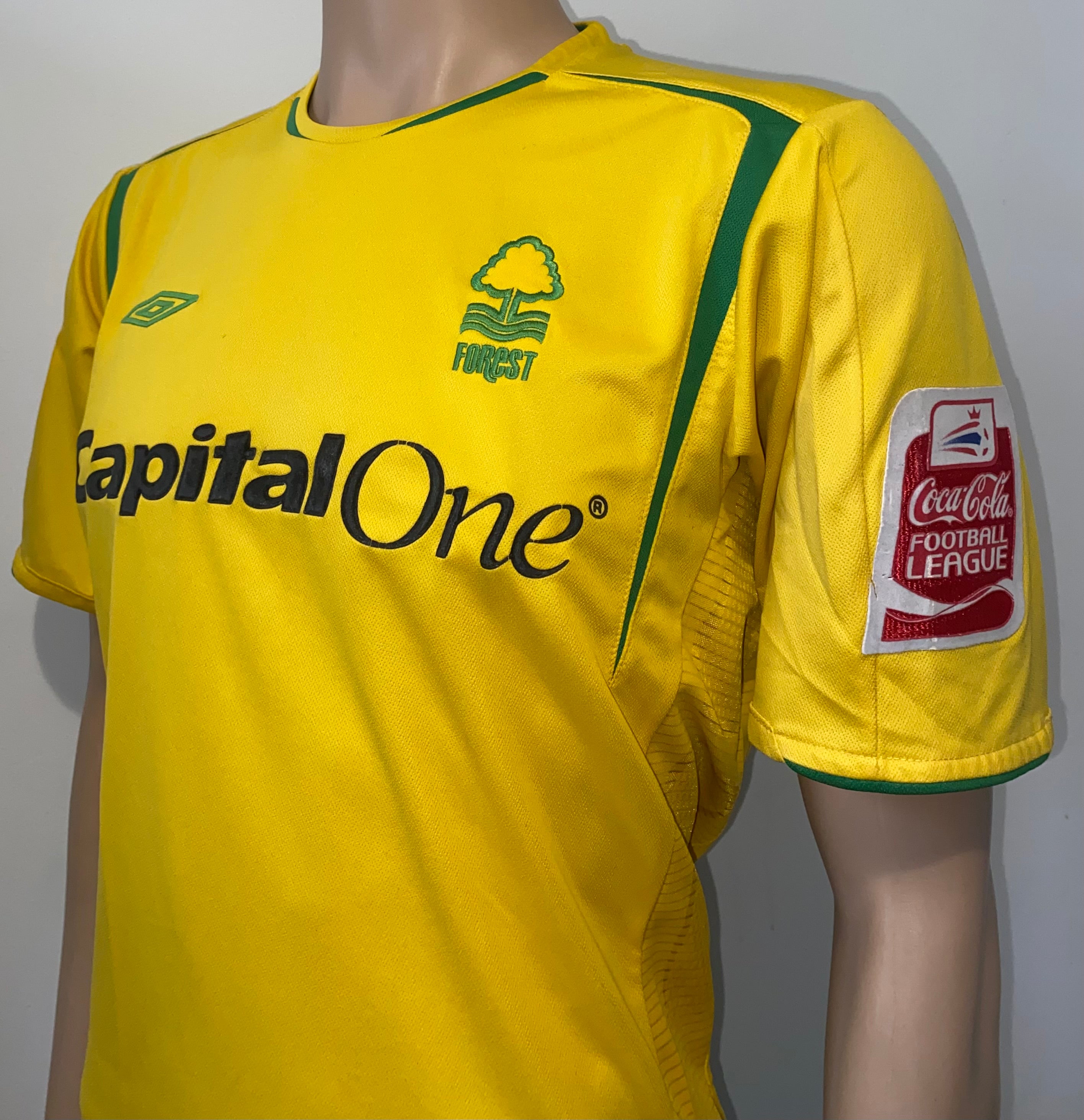 2006/07 NOTTINGHAM FOREST MATCH WORN 3RD SHIRT (CLINGAN #40)