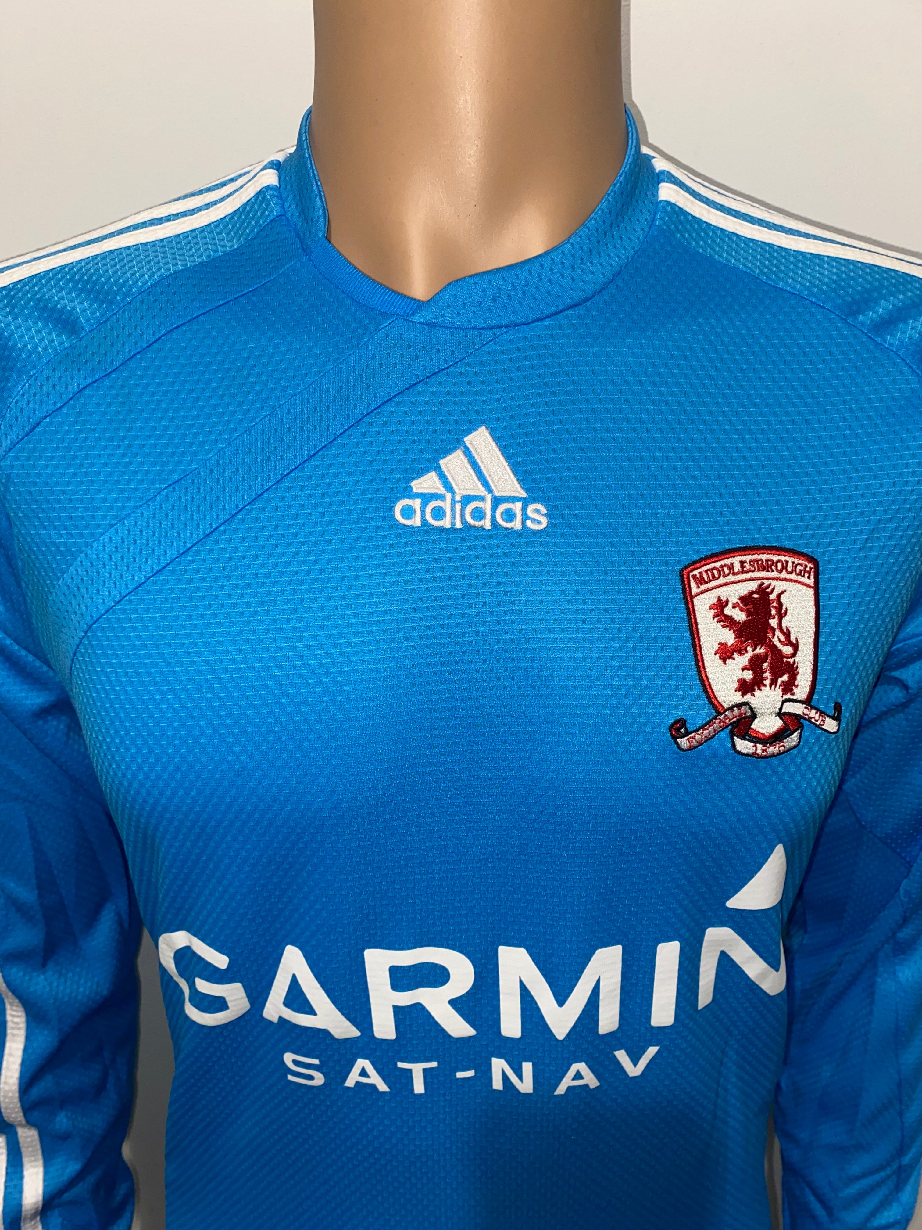 2009/10 MIDDLESBROUGH MATCH WORN AWAY SHIRT (FLOOD #14)