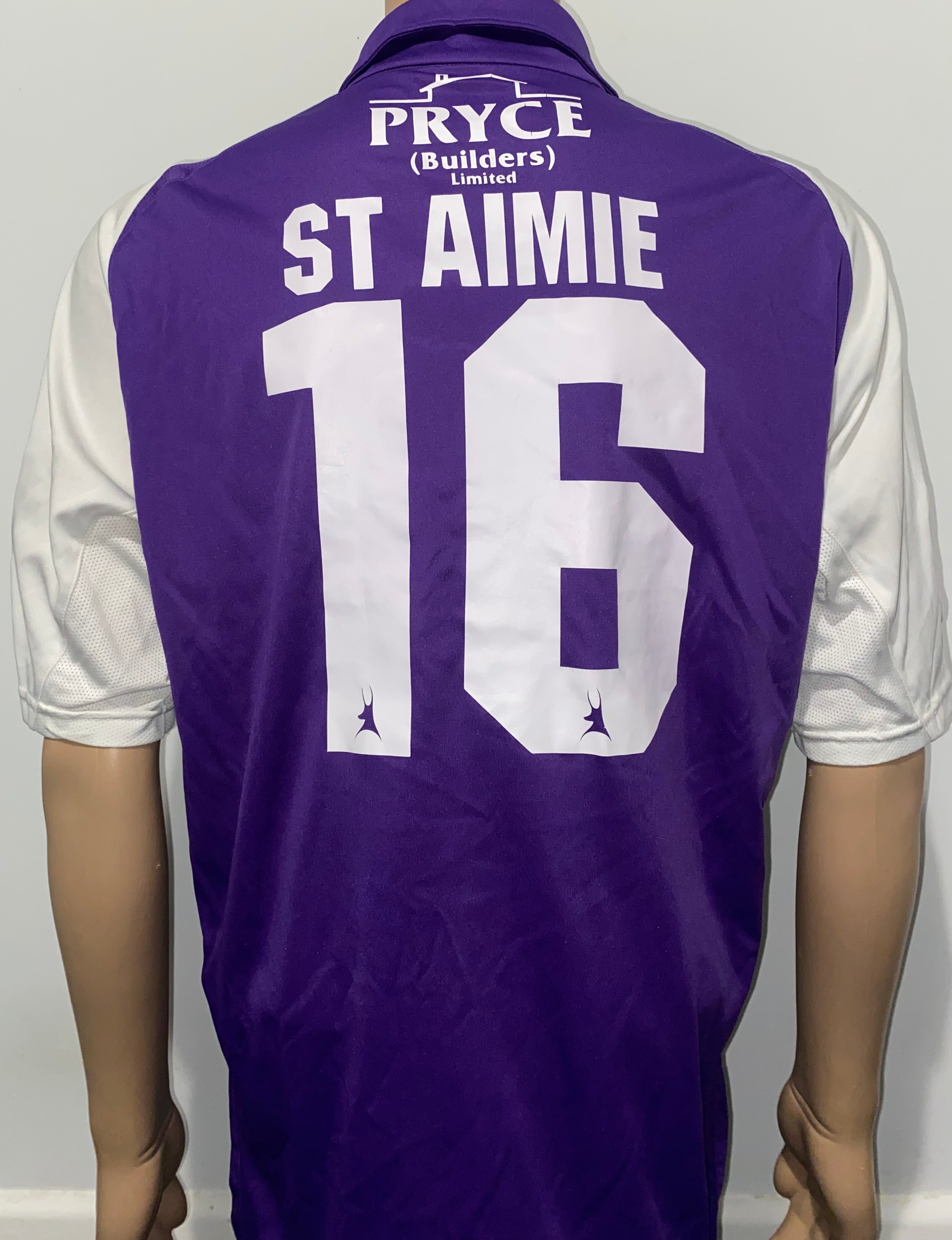 2012/13 TELFORD UNITED SMITH MATCH WORN SHIRT (ST AIMIE #16)