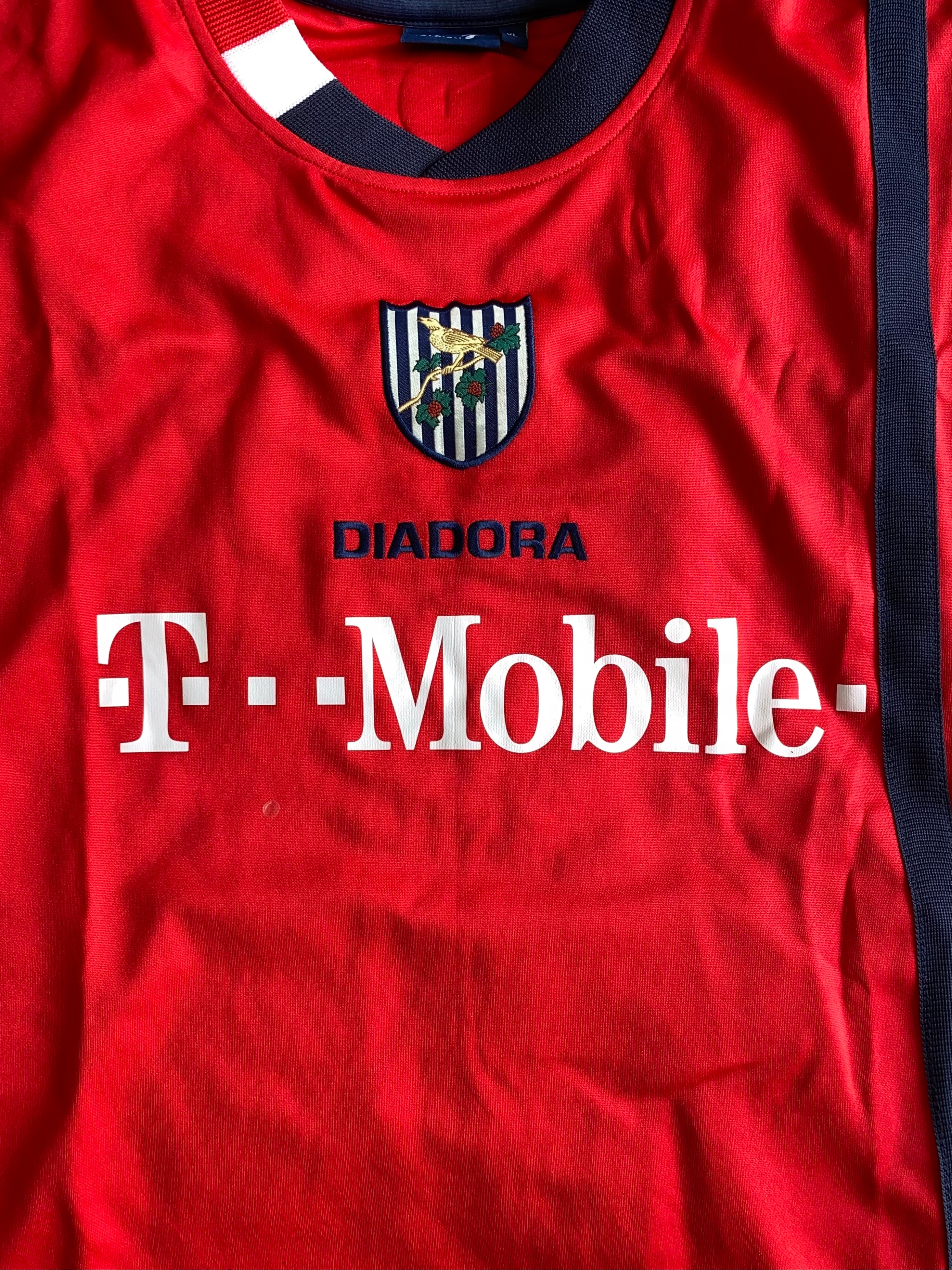 2004/05 MATCH WORN WEST BROMWICH ALBION AWAY SHIRT (CAMPBELL #21)