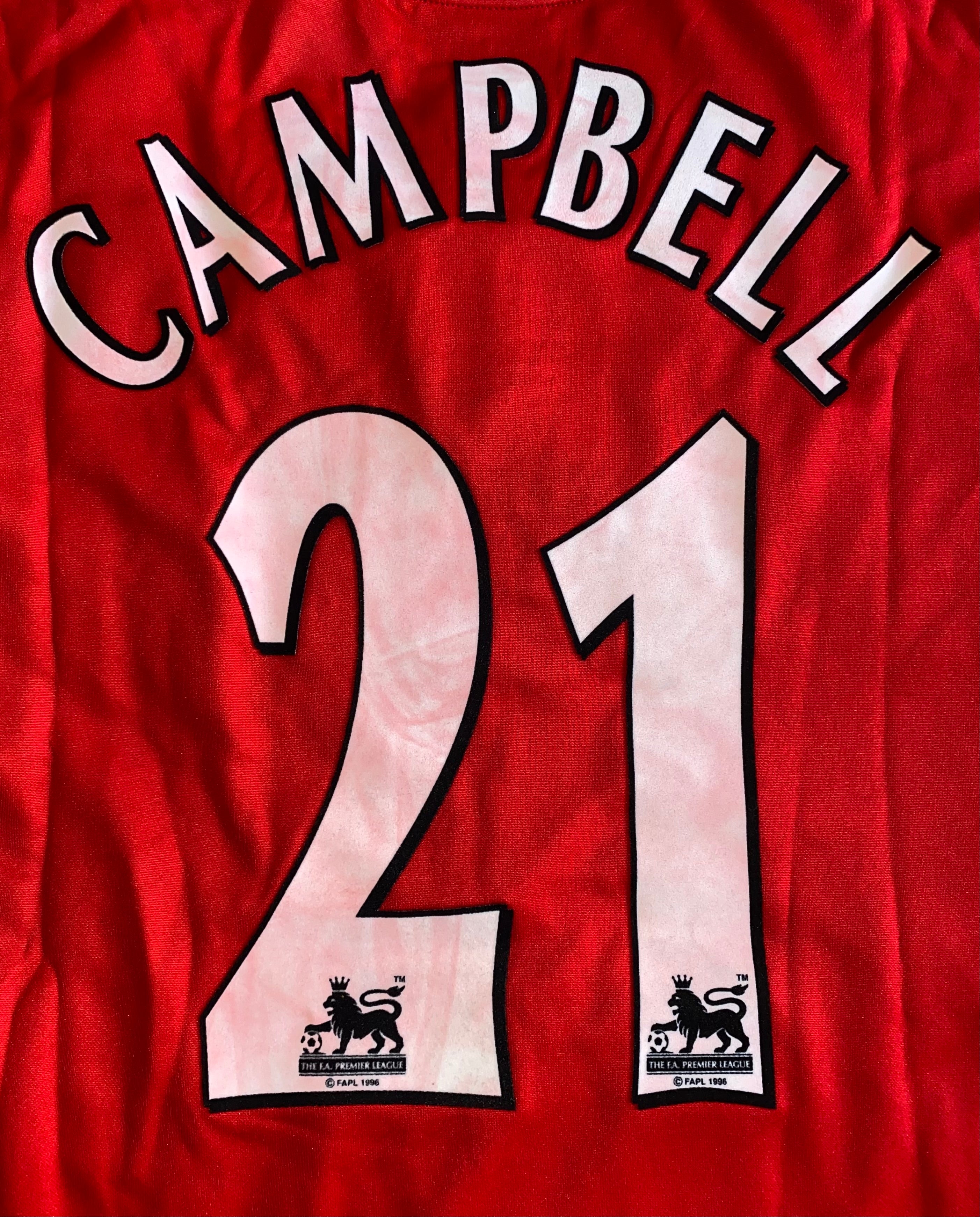 2004/05 MATCH WORN WEST BROMWICH ALBION AWAY SHIRT (CAMPBELL #21)