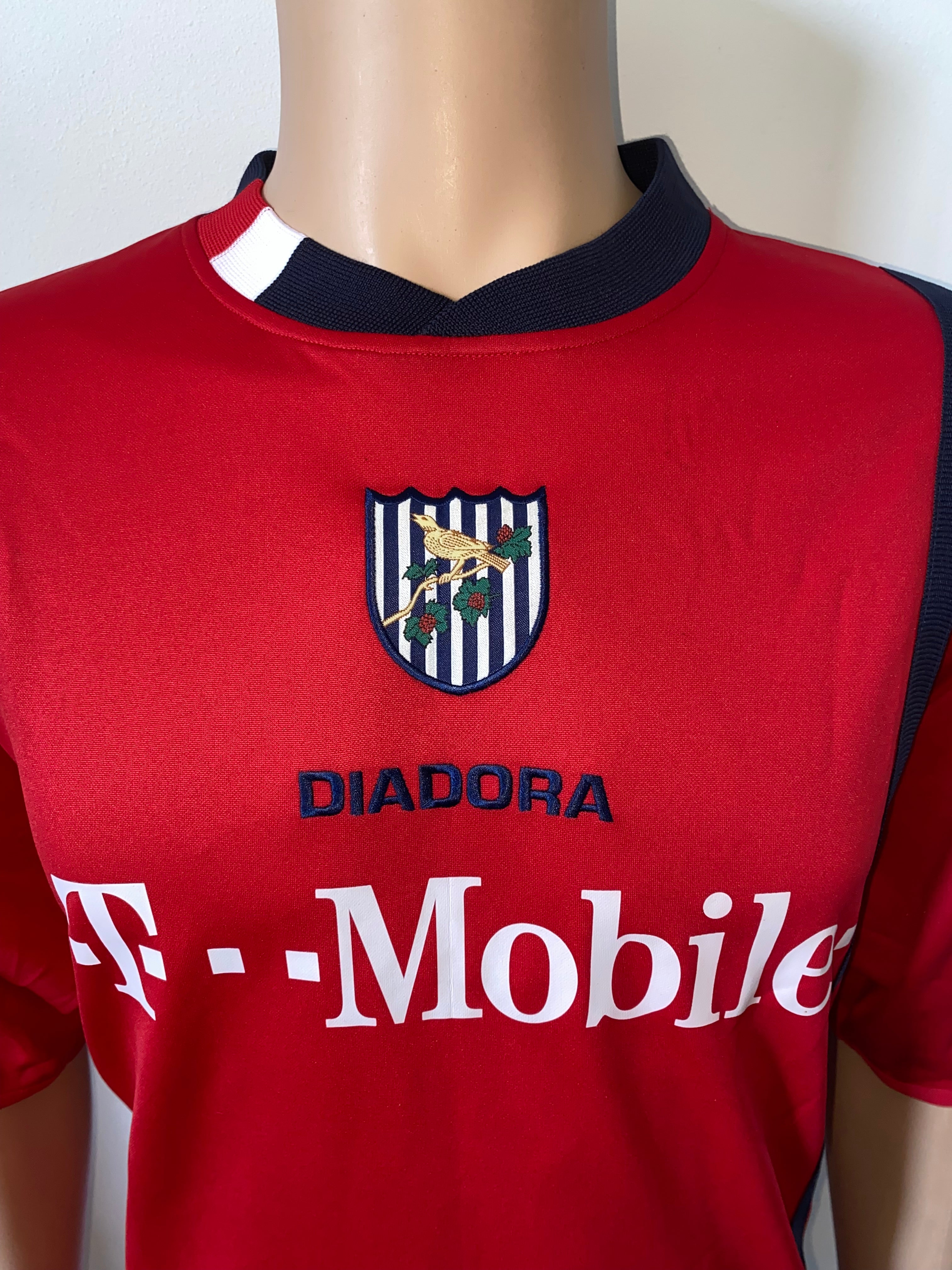 2004/05 MATCH WORN WEST BROMWICH ALBION AWAY SHIRT (CAMPBELL #21)