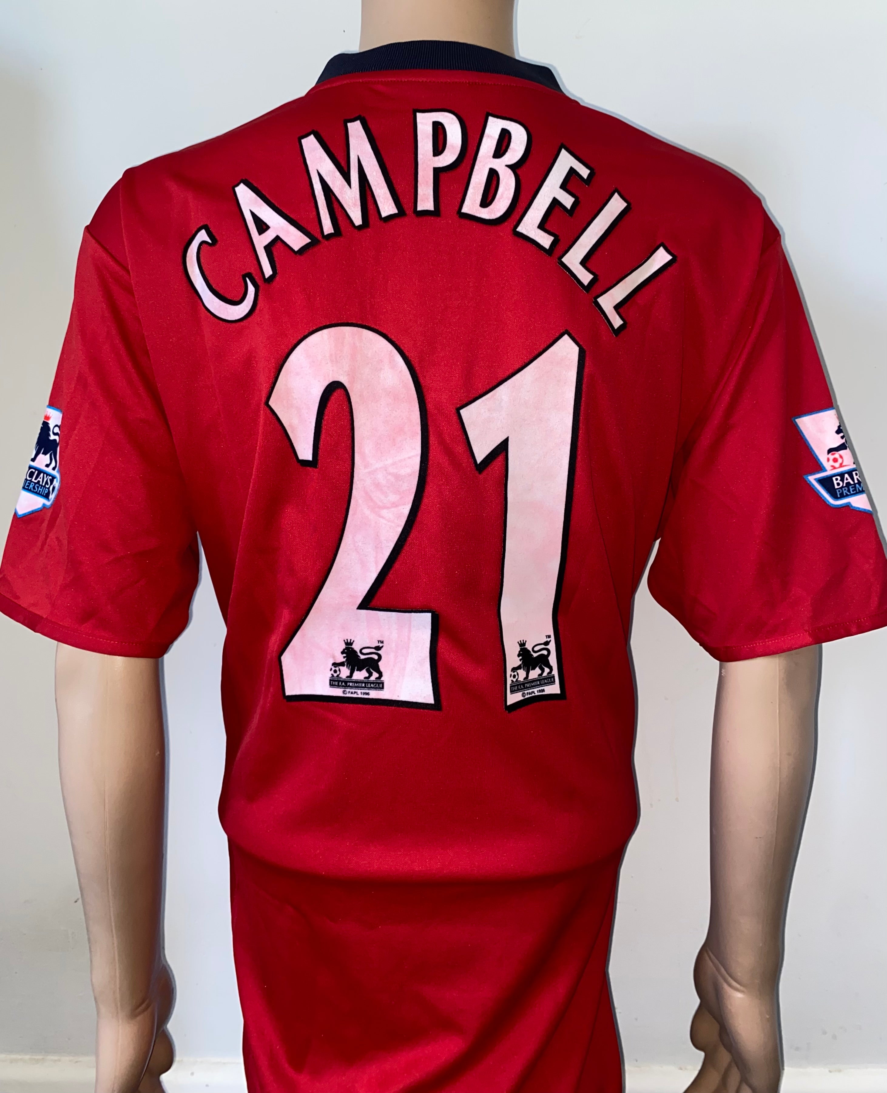 2004/05 MATCH WORN WEST BROMWICH ALBION AWAY SHIRT (CAMPBELL #21)