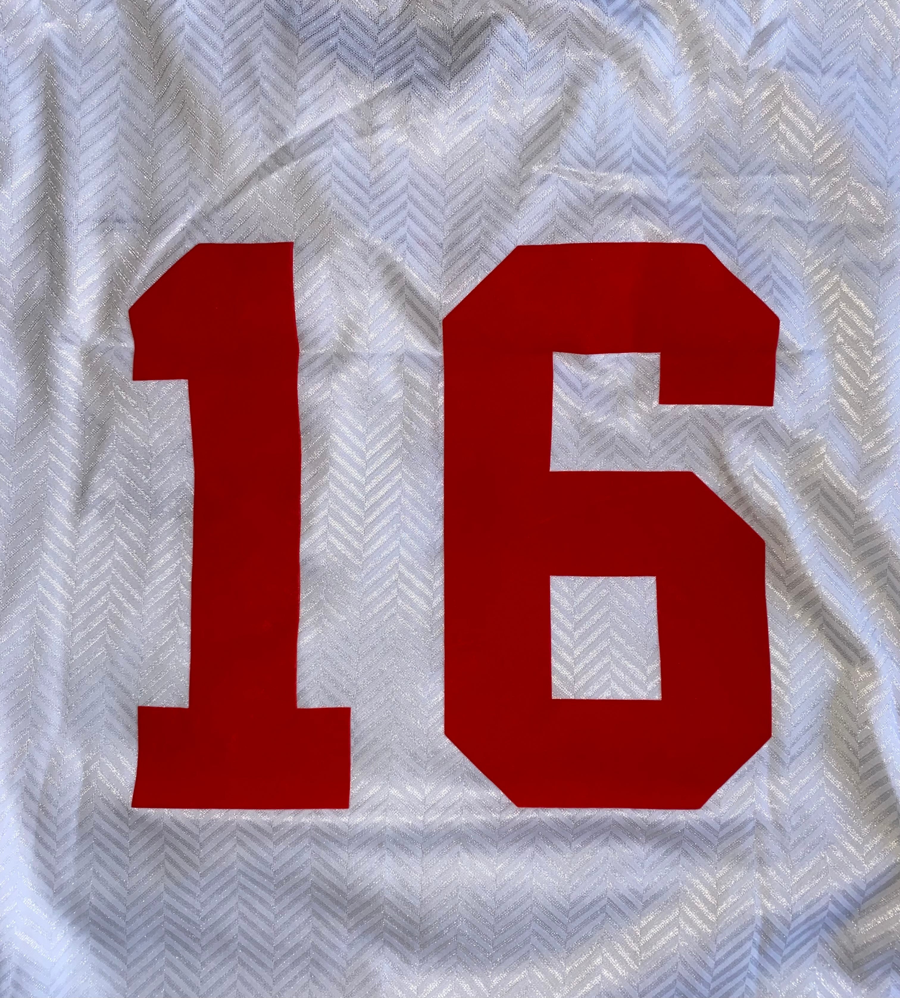 1994 ENGLAND YOUTH UMBRO MATCH WORN HOME SHIRT #16