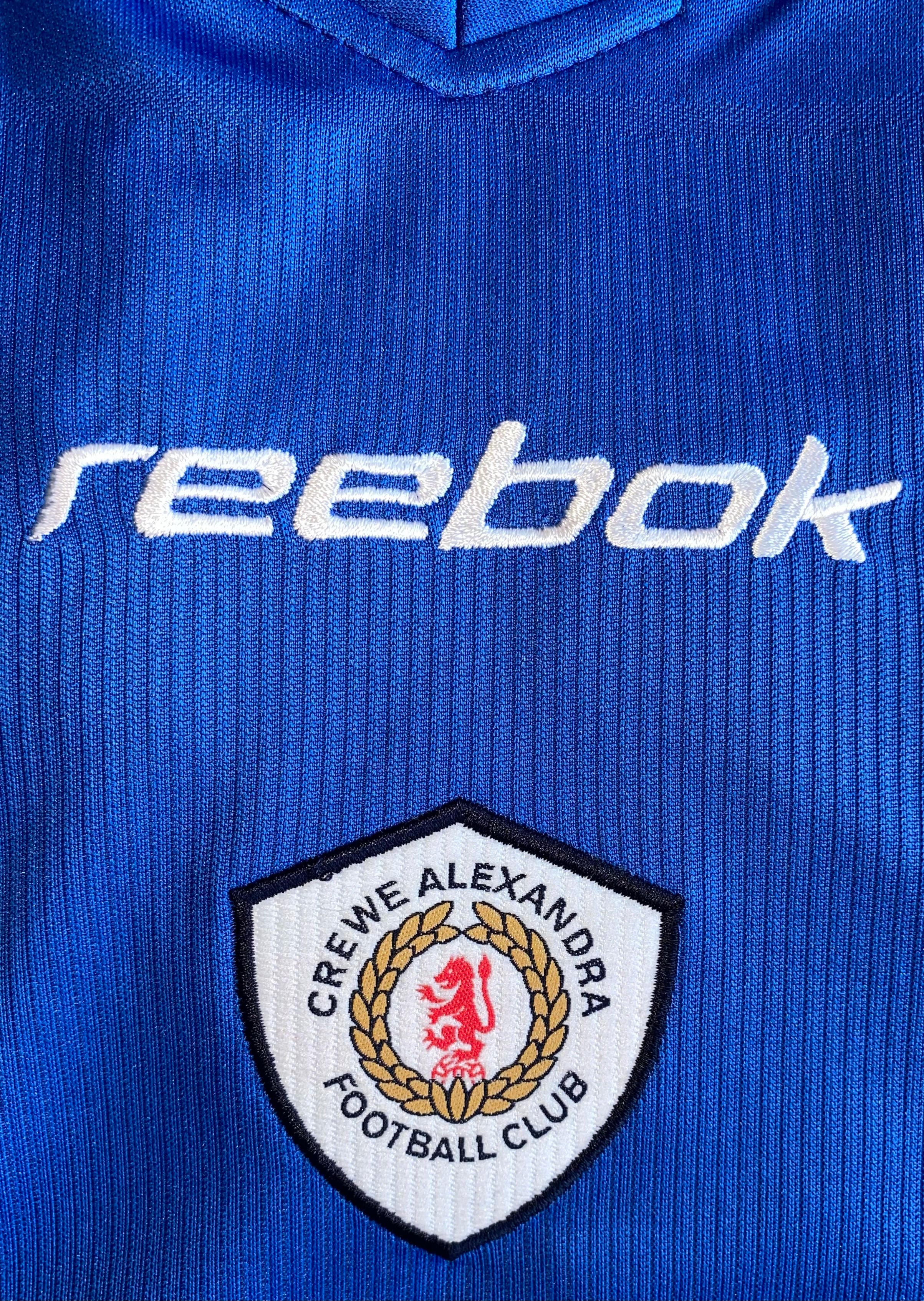 2002/03 CREWE ALEXANDRA MATCH WORN AWAY SHIRT (BARRETT #27)