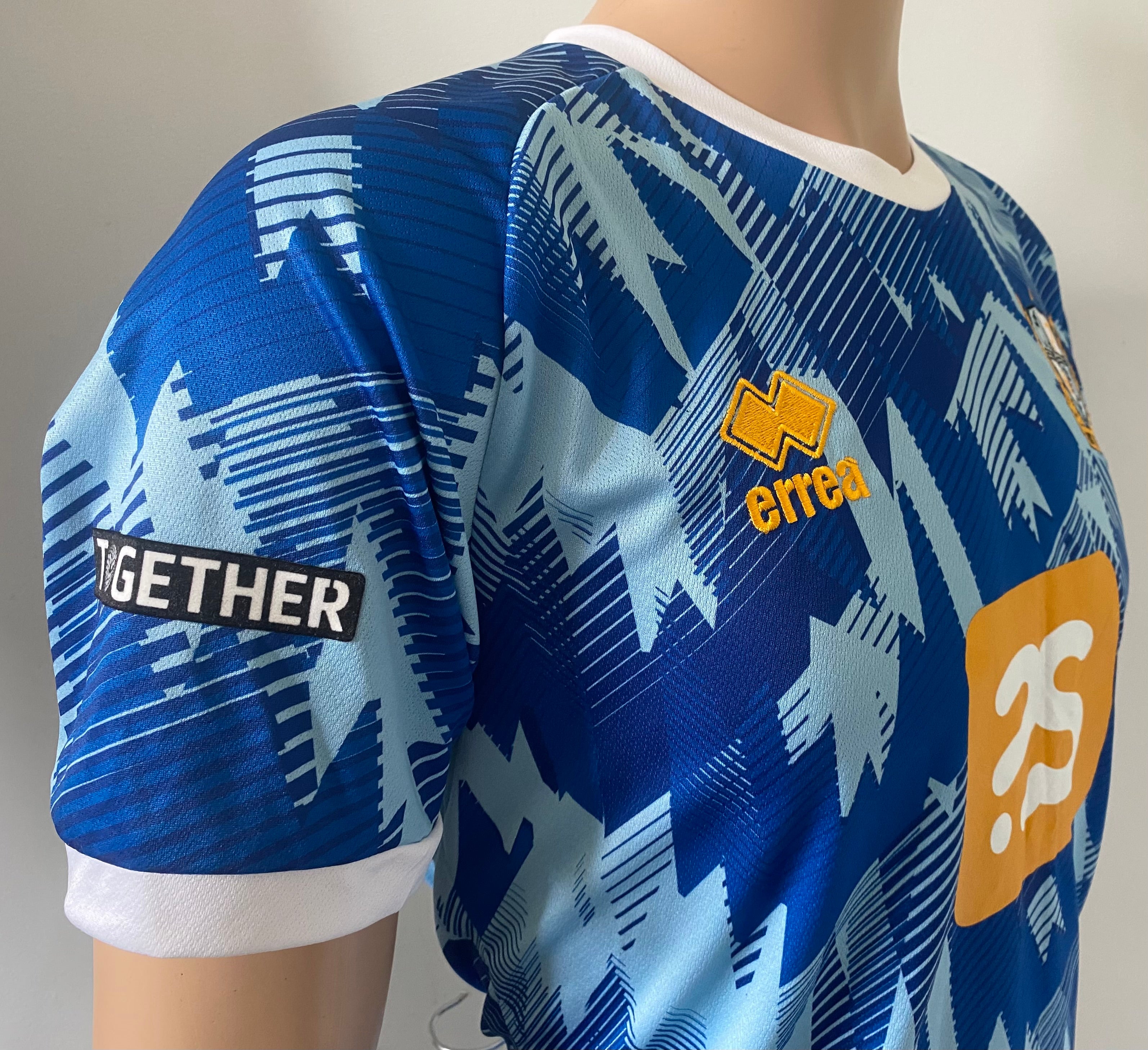 2022/23 PORT VALE MATCH WORN AWAY SHIRT (McDERMOTT #28 V EXETER CITY 06/08/22)