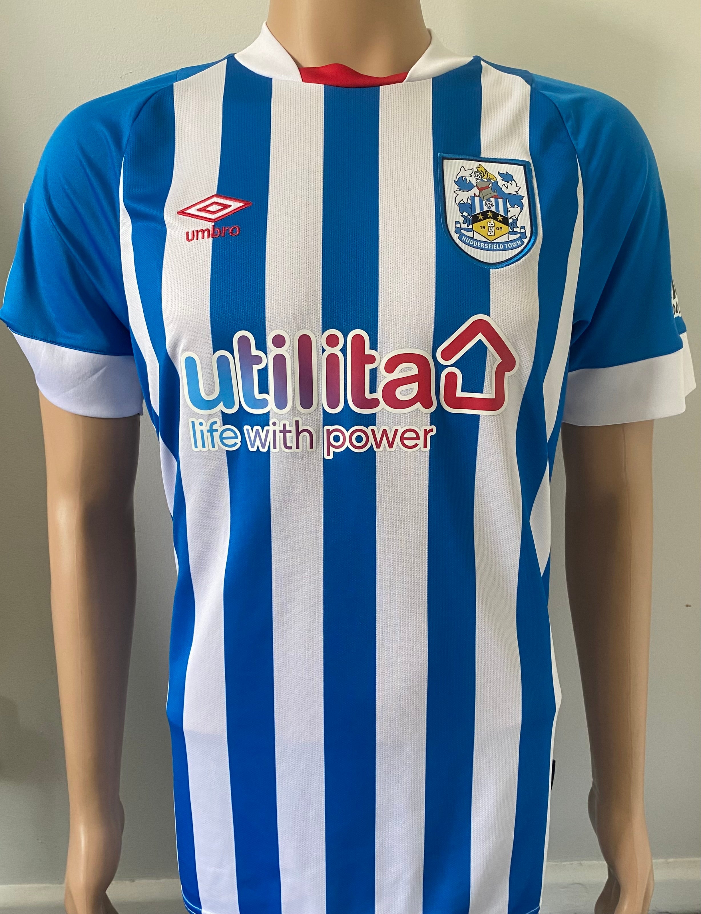 2022/23 HUDDERSFIELD MATCH WORN HOME SHIRT (NAKAYAMA V PRESTON NE 09/08/22)