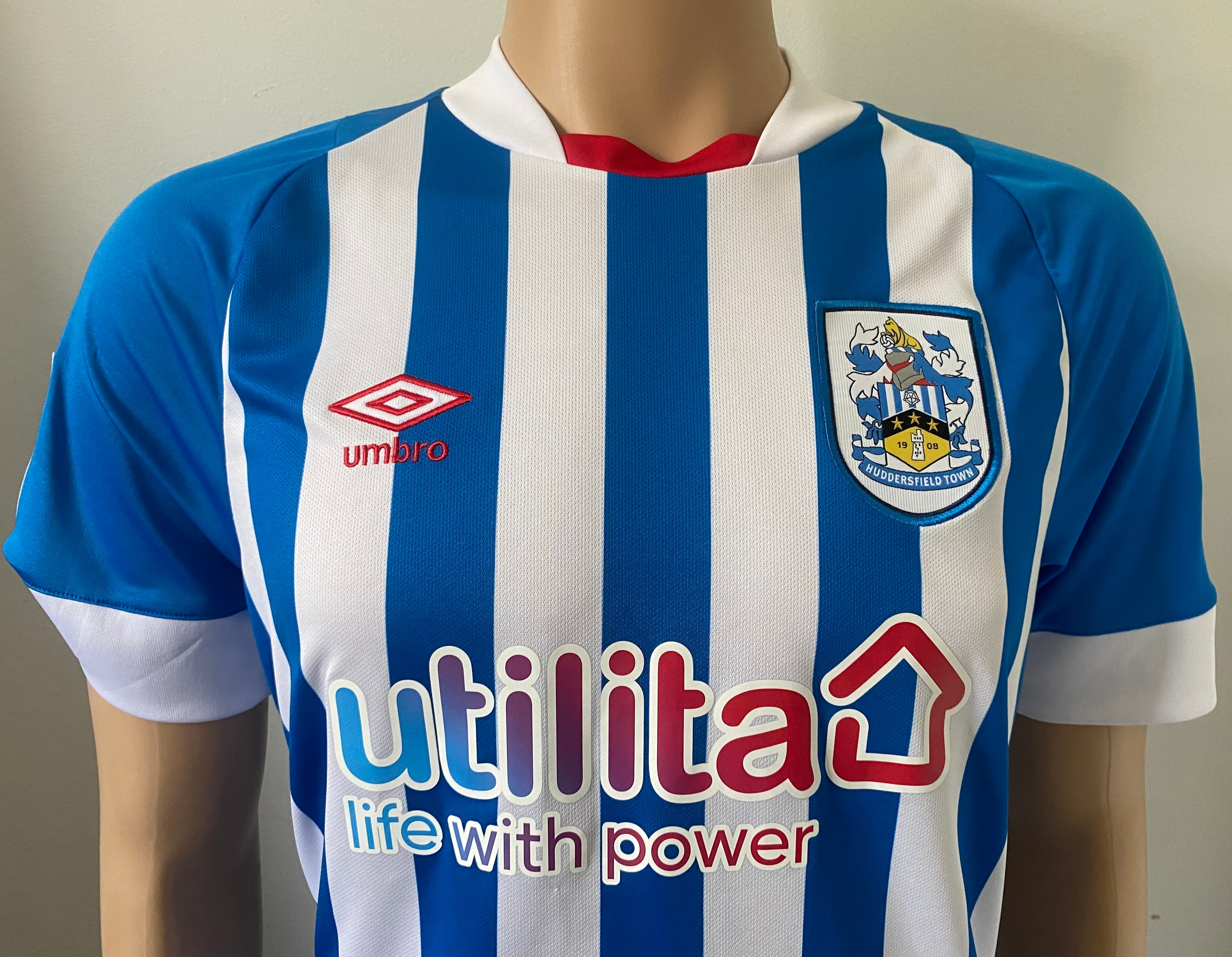 2022/23 HUDDERSFIELD MATCH WORN HOME SHIRT (NAKAYAMA V PRESTON NE 09/08/22)