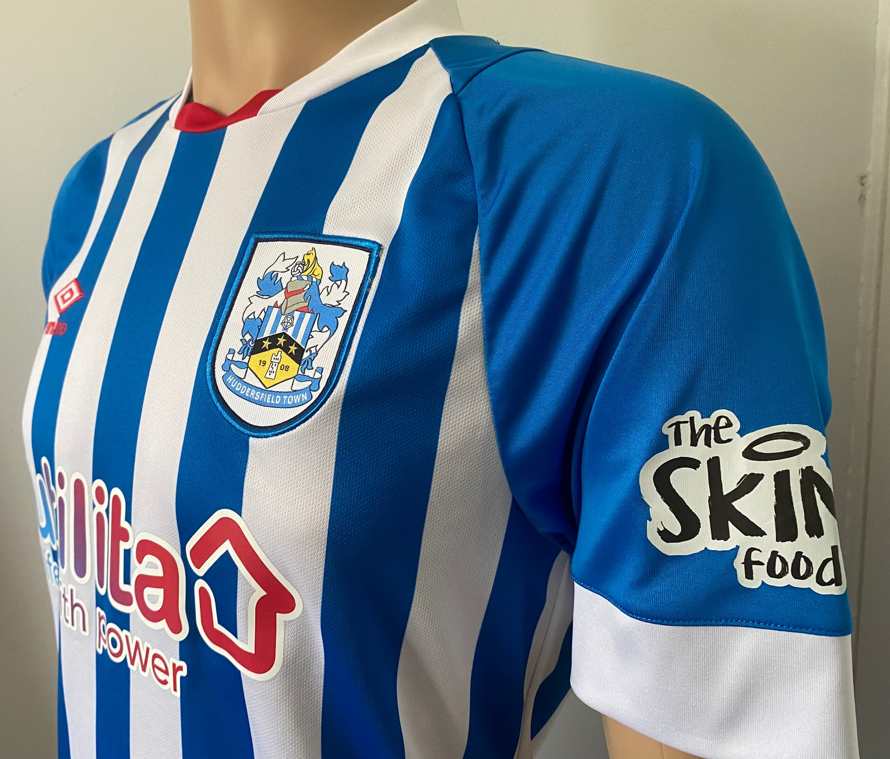 2022/23 HUDDERSFIELD MATCH WORN HOME SHIRT (NAKAYAMA V PRESTON NE 09/08/22)