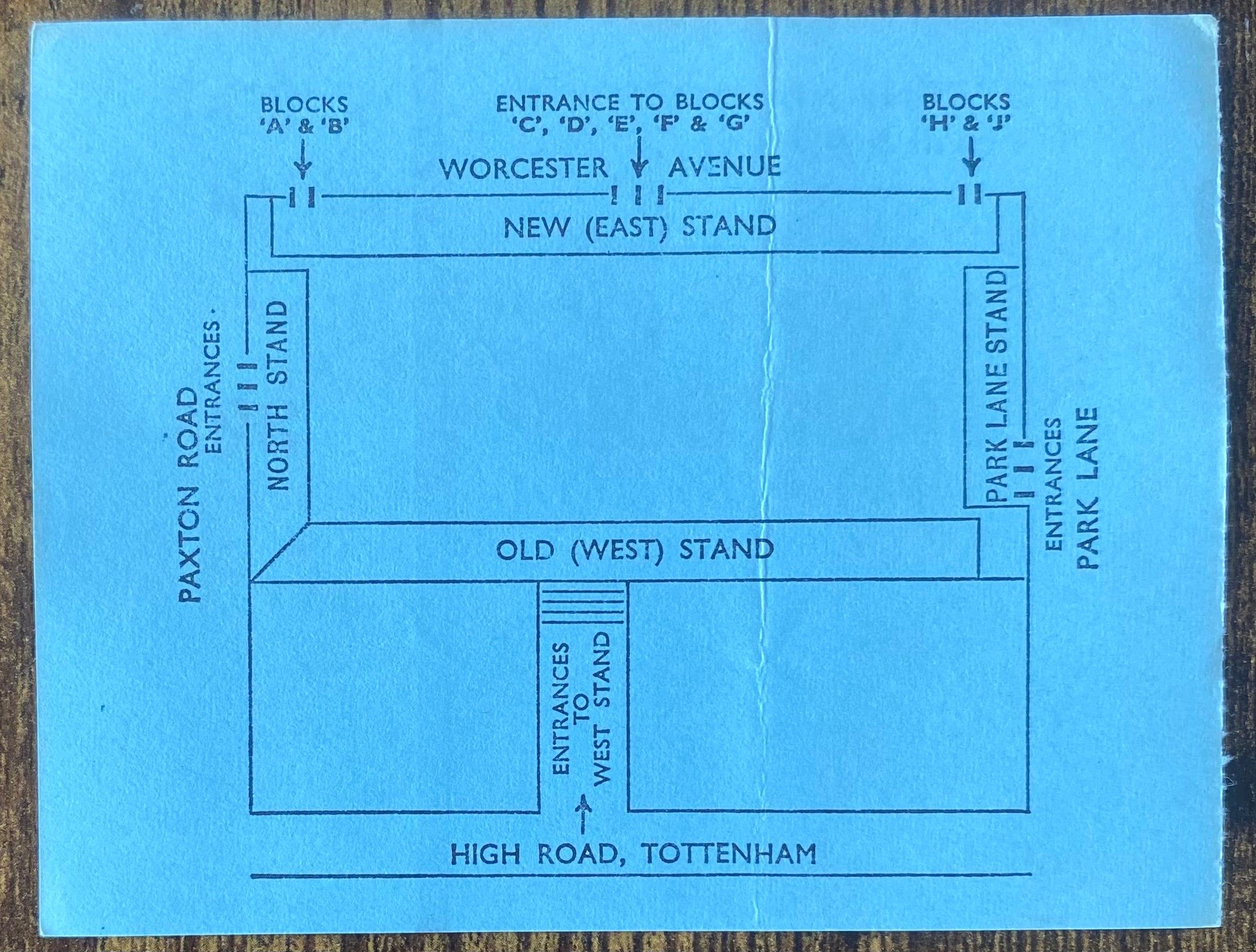 1971/72 ORIGINAL LEAGUE CUP 5TH ROUND TICKET TOTTENHAM HOTSPUR V BLACKPOOL