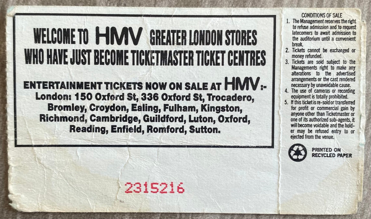 1993/94 ORIGINAL ANGLO ITALIAN CUP TICKET MILLWALL V CHARLTON ATHLETIC