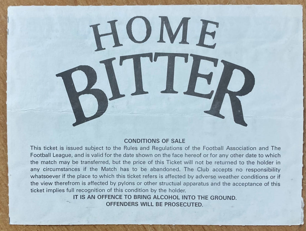 1993/94 ORIGINAL DIVISION 1 TICKET NOTTS COUNTY V LEICESTER CITY