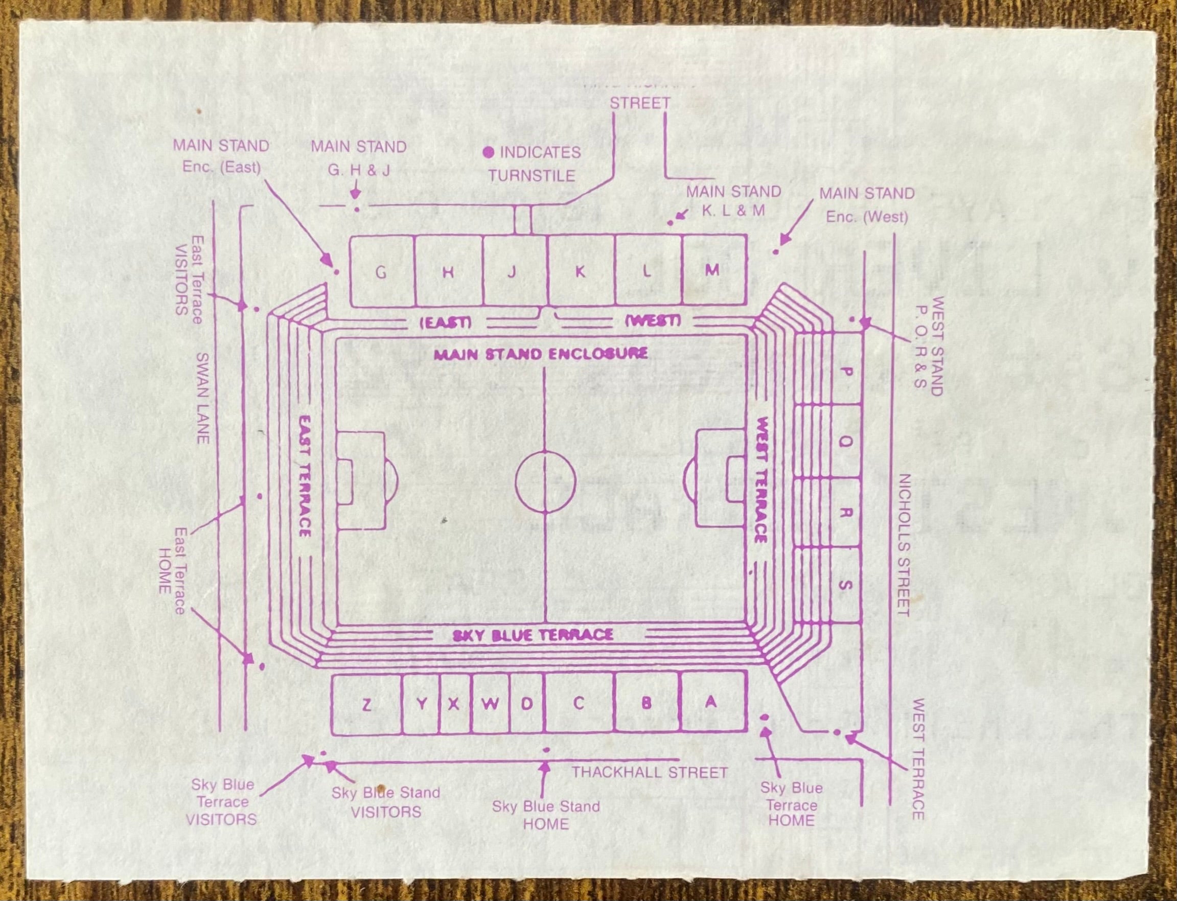 1991/92 ORIGINAL DIVISION 1 TICKET COVENTRY CITY V LIVERPOOL