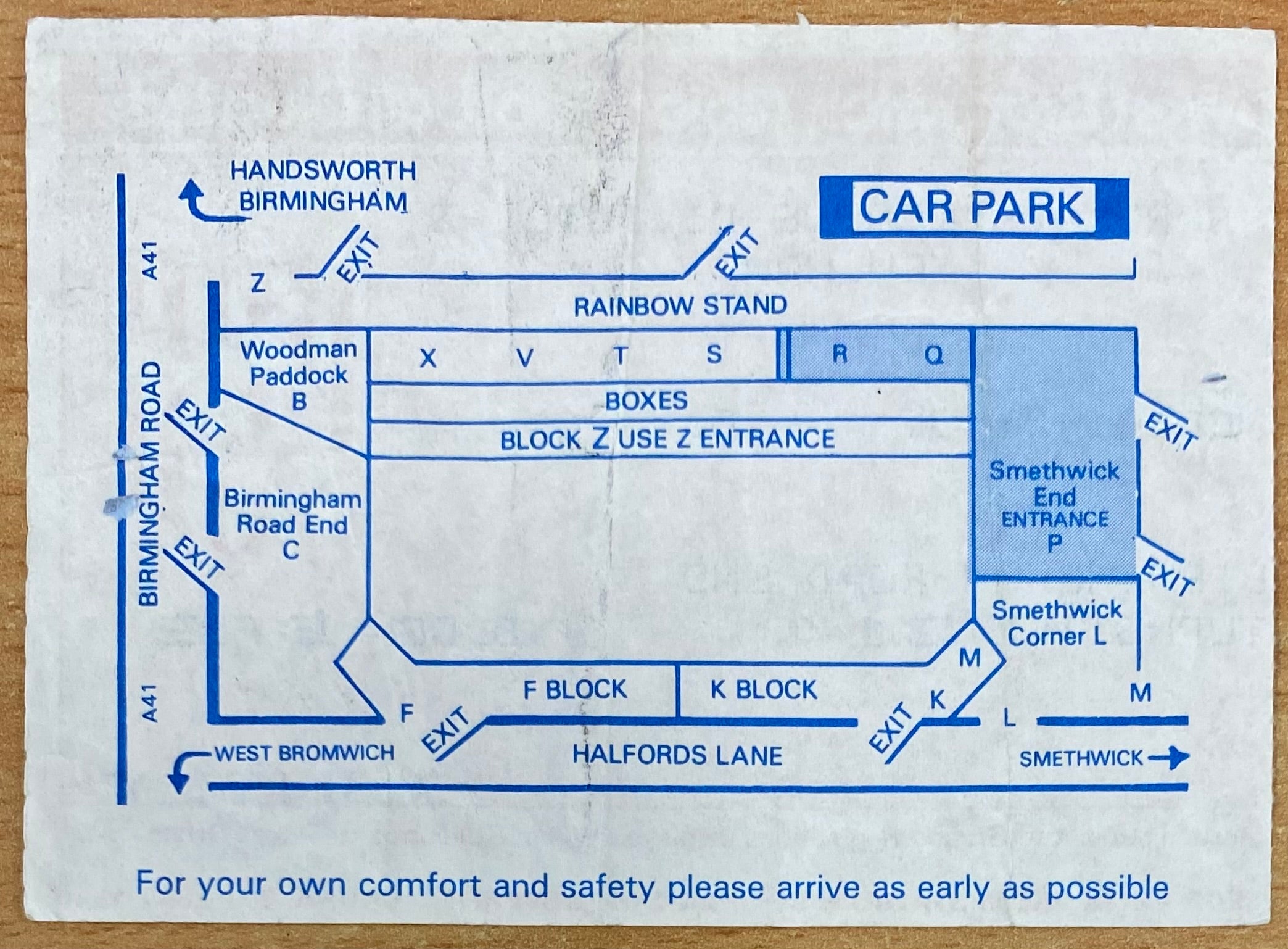 1991/92 ORIGINAL DIVISION 3 TICKET WEST BROMWICH ALBION V FULHAM