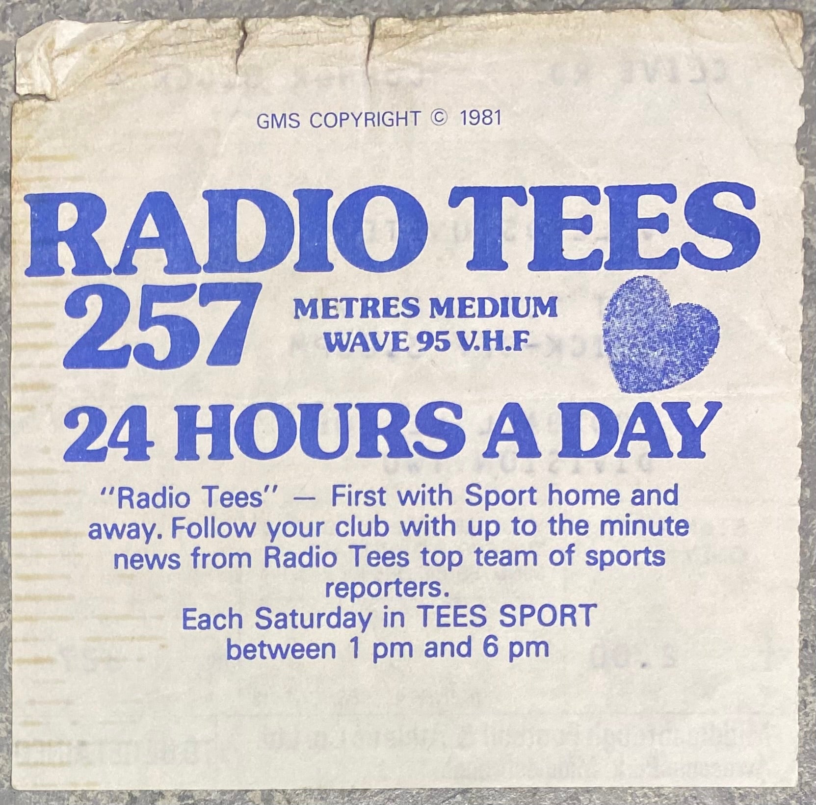 1982/83 ORIGINAL DIVISION TWO TICKET MIDDLESBROUGH V LEEDS UNITED