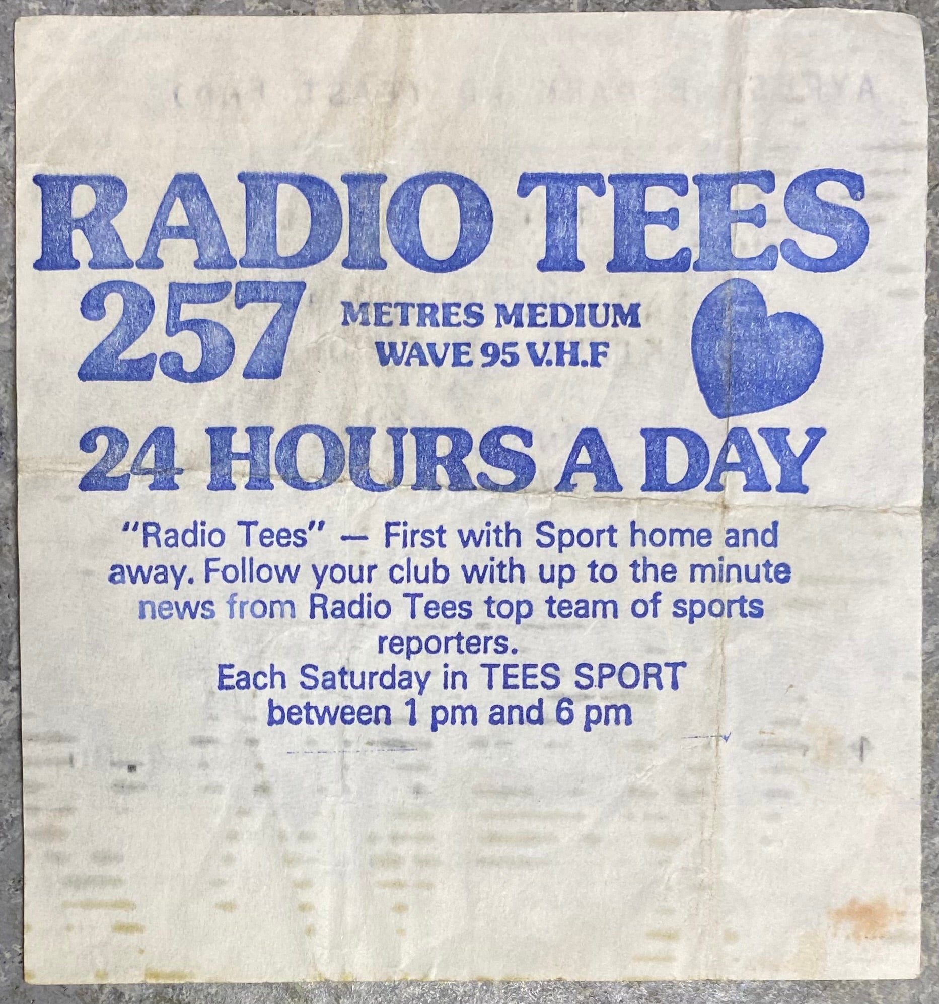 1984/85 ORIGINAL DIVISION TWO TICKET MIDDLESBROUGH V LEEDS UNITED