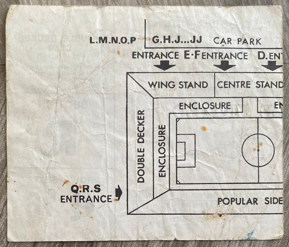 1974/75 ORIGINAL DIVISION 1 TICKET LEICESTER CITY V NEWCASTLE UNITED