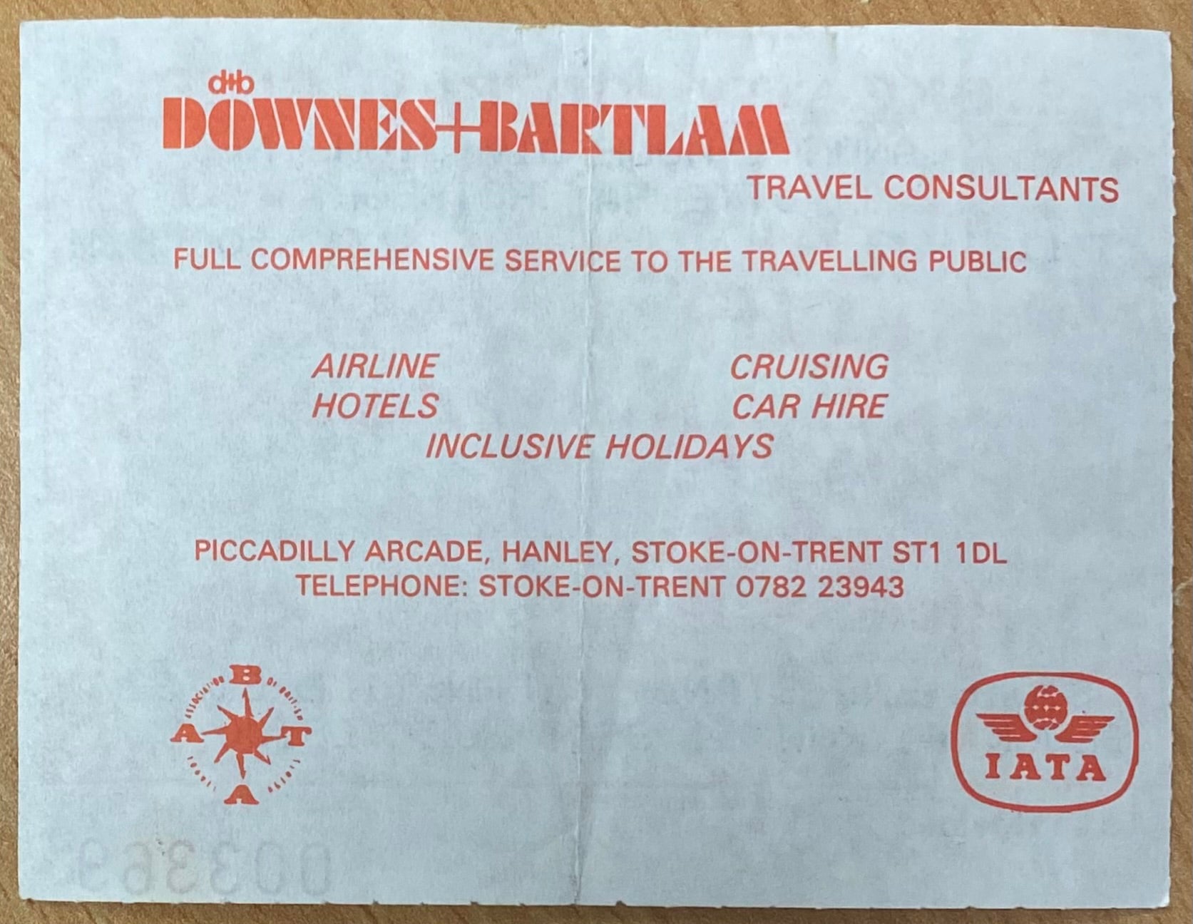 1983/84 ORIGINAL DIVISION ONE TICKET STOKE CITY V TOTTENHAM HOTSPUR