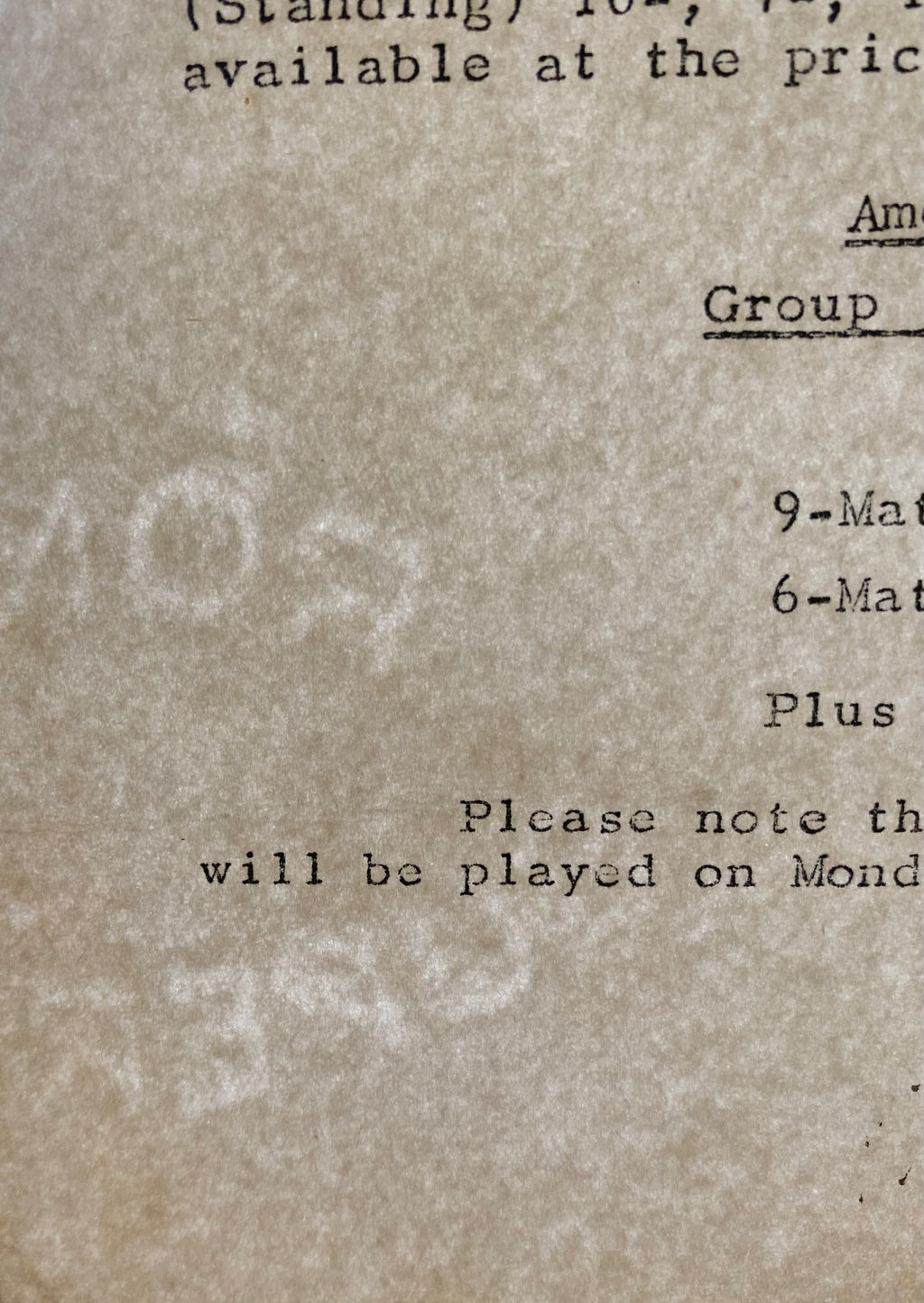1966 WORLD CUP ORIGINAL OFFICIAL LETTER (WHITE CITY TICKET ENQUIRY) APR 1965
