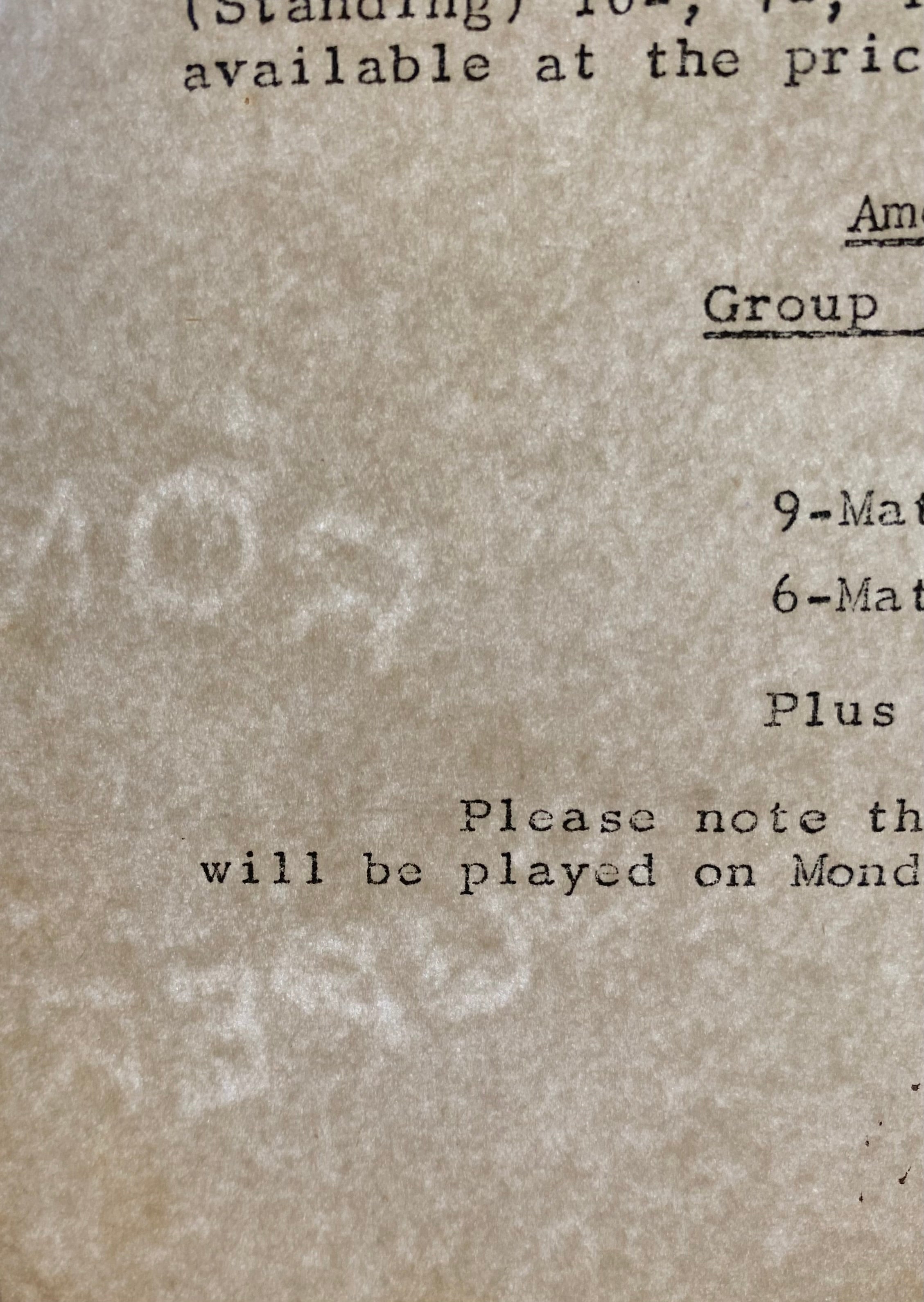1966 WORLD CUP ORIGINAL OFFICIAL LETTER (WHITE CITY TICKET ENQUIRY) APR 1965