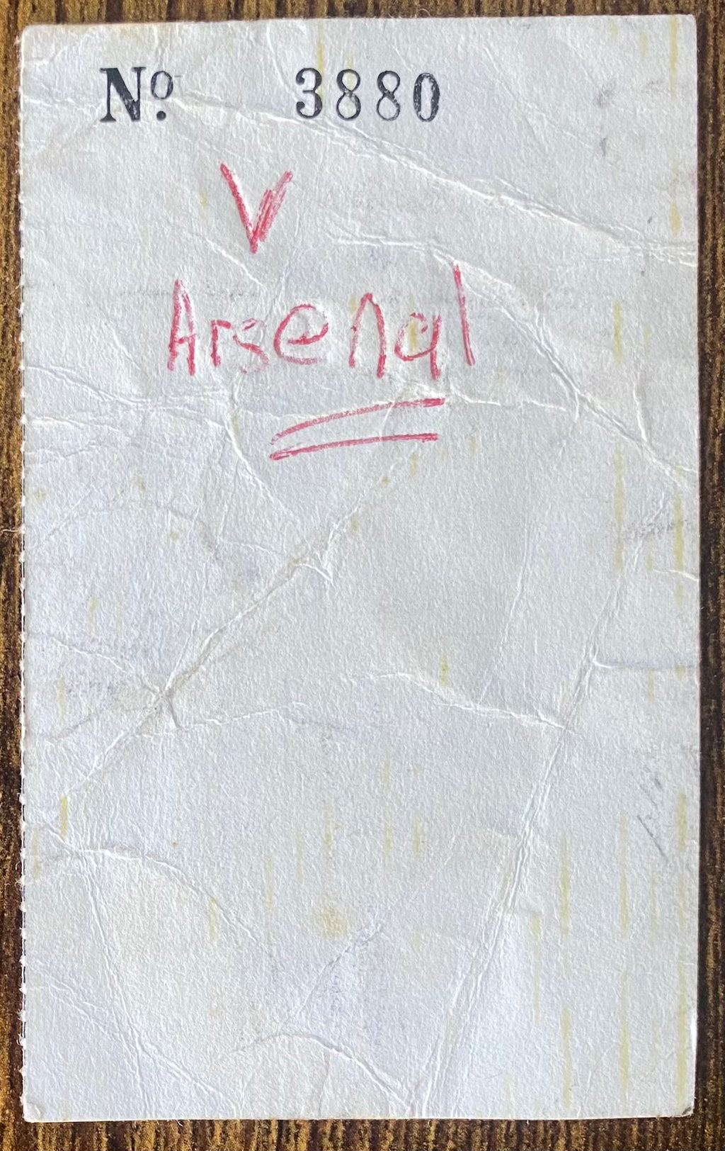 1984/85 ORIGINAL FA CUP 4TH ROUND TICKET YORK CITY V ARSENAL