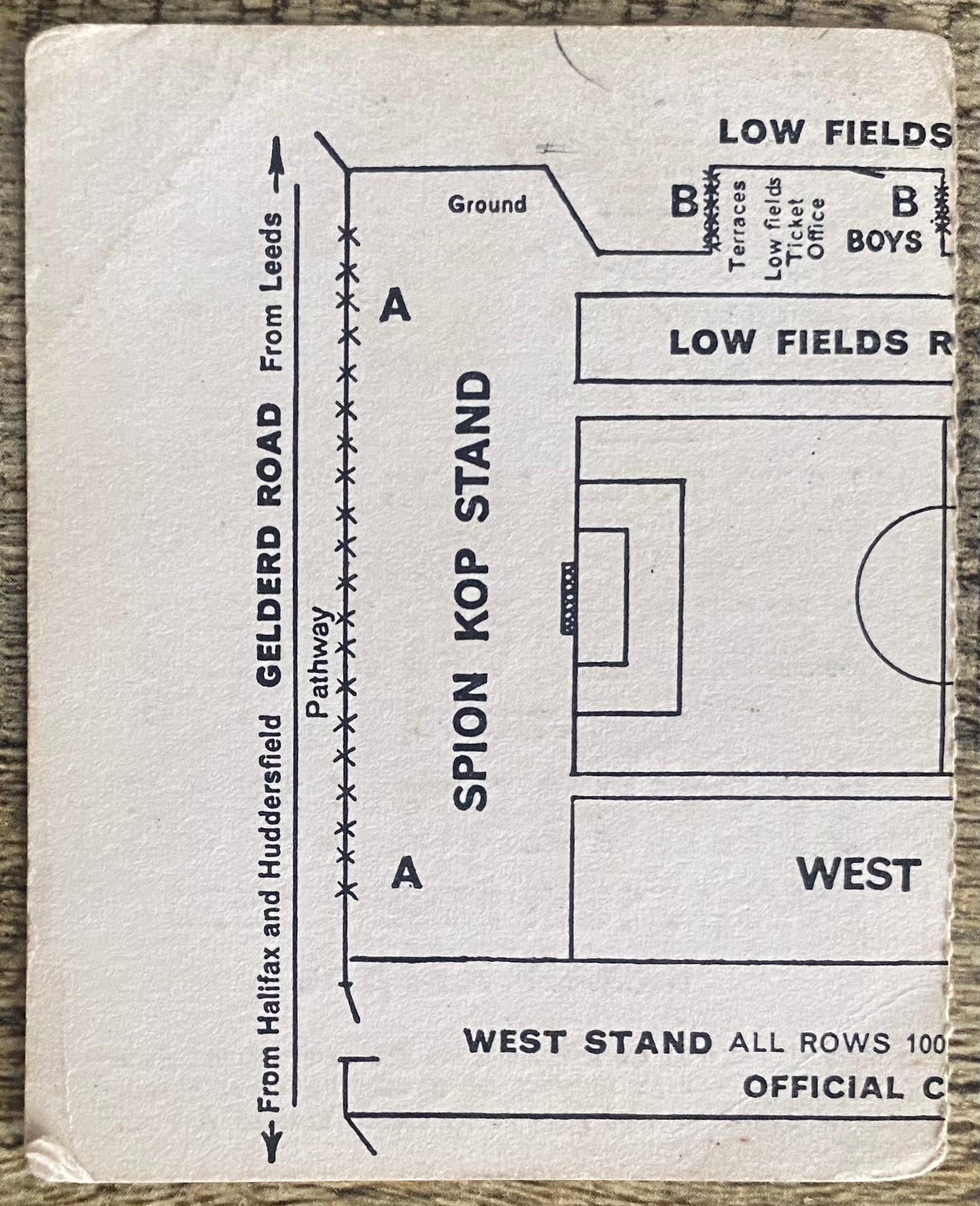 1969/70 ORIGINAL EUROPEAN CUP QUARTER FINAL 2ND LEG TICKET LEEDS UNITED V STANDARD LIEGE