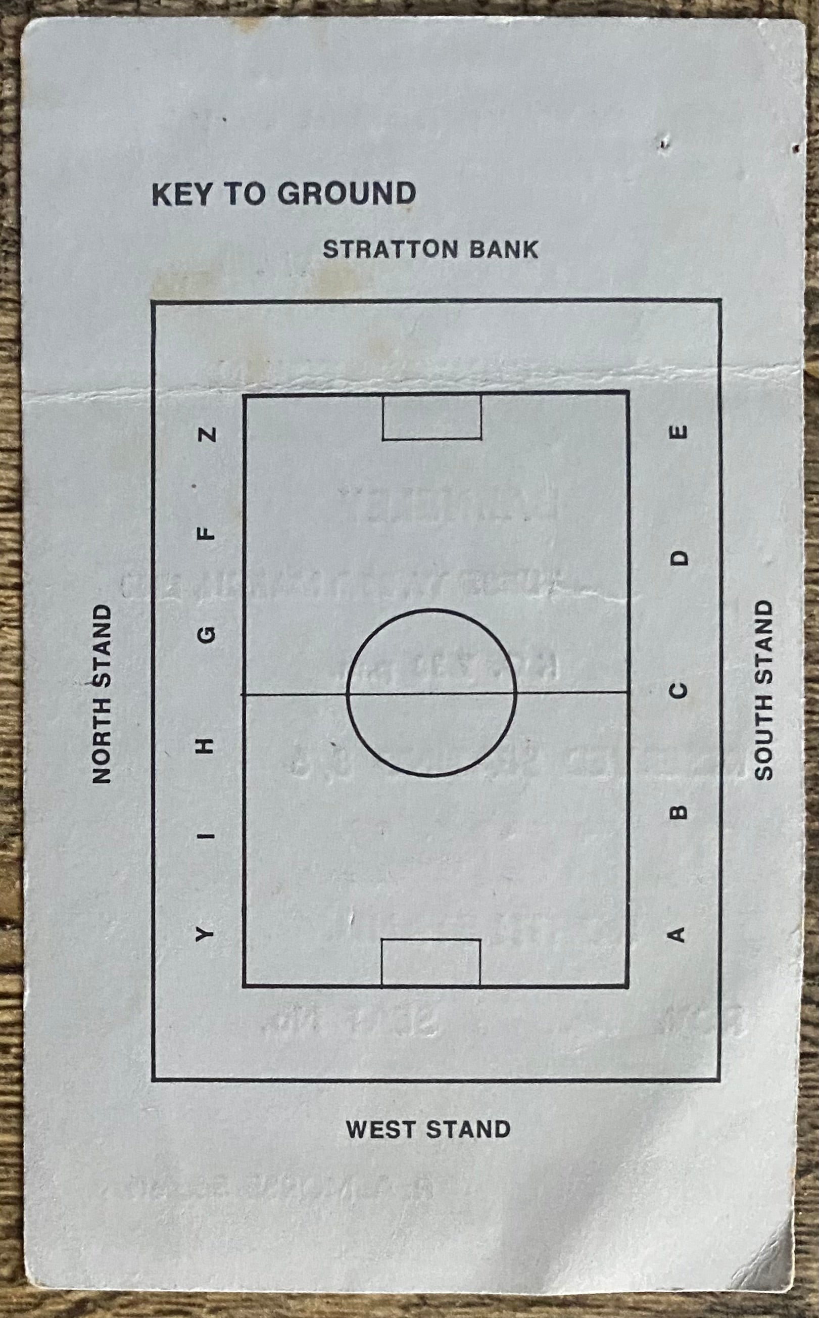 1968/69 ORIGINAL DIVISION 3 TICKET SWINDON TOWN V BARNSLEY