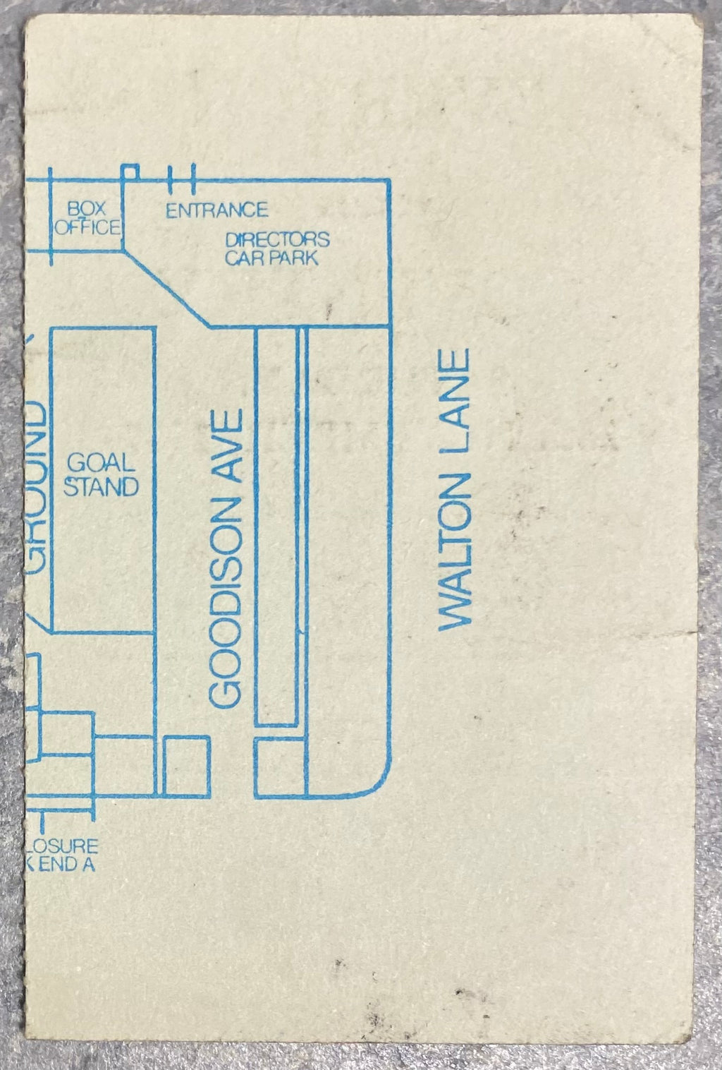 1977/78 ORIGINAL DIVISION ONE TICKET EVERTON V COVENTRY CITY