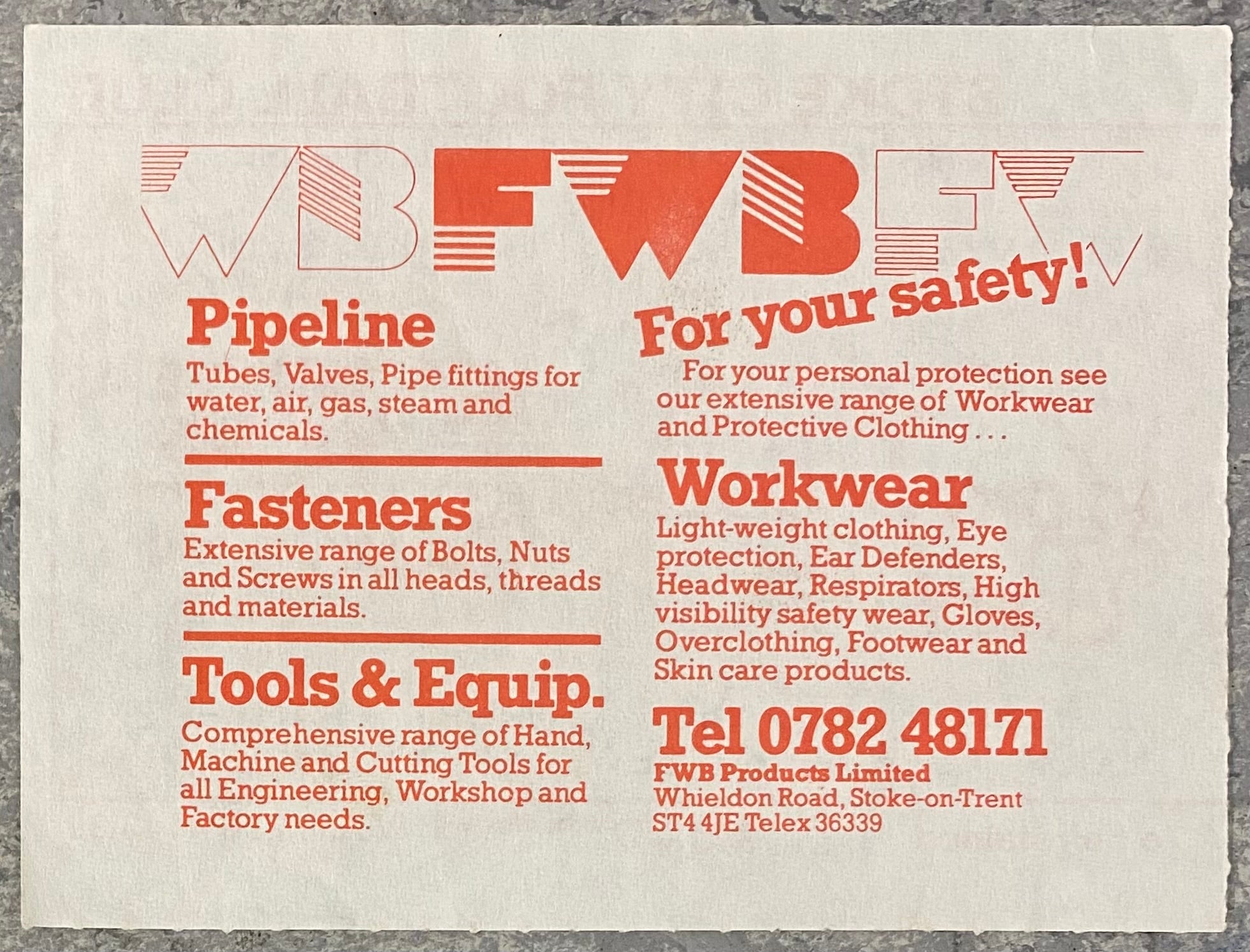 1984/85 ORIGINAL DIVISION ONE TICKET STOKE CITY V LUTON TOWN